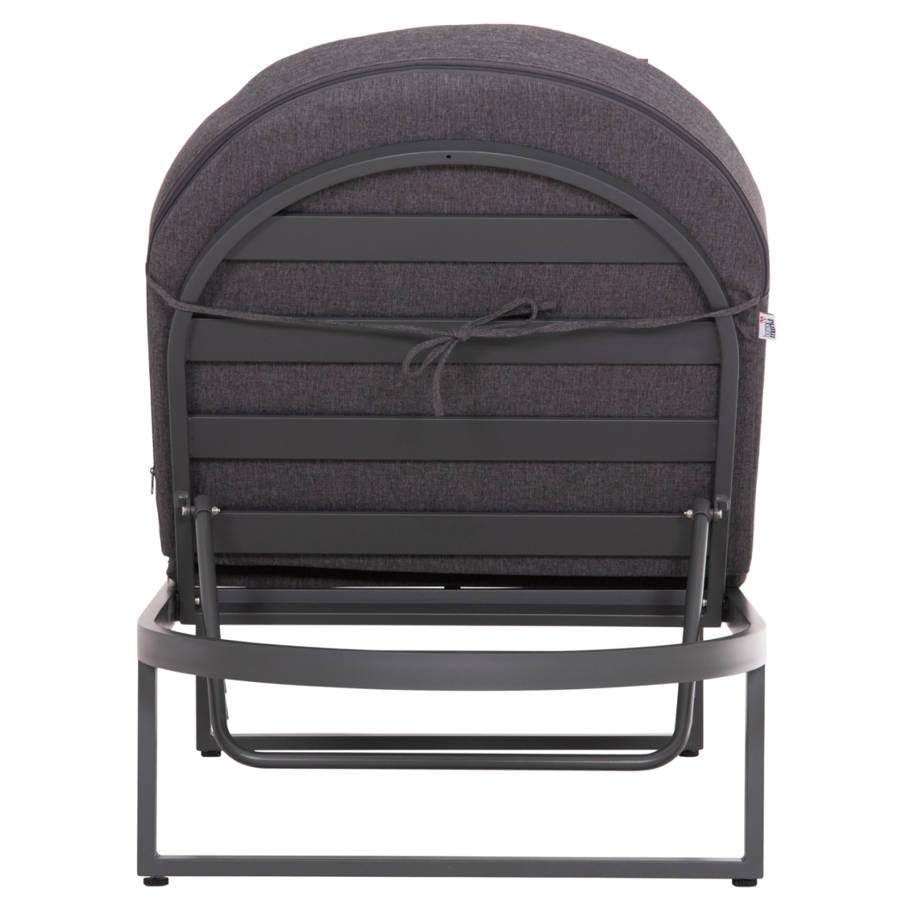 PROFESSIONAL SUNLOUNGER MALLOW HM10715.03 DARK GREY ALUMINUM and CUSHION 198x71x40,5-103Hcm. [7]