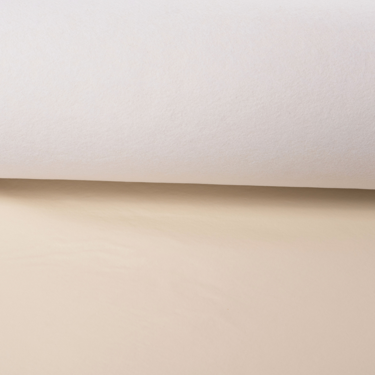 PU LEATHER IN BEIGE COLOR HM18332.03 147cm. WIDTH [3]