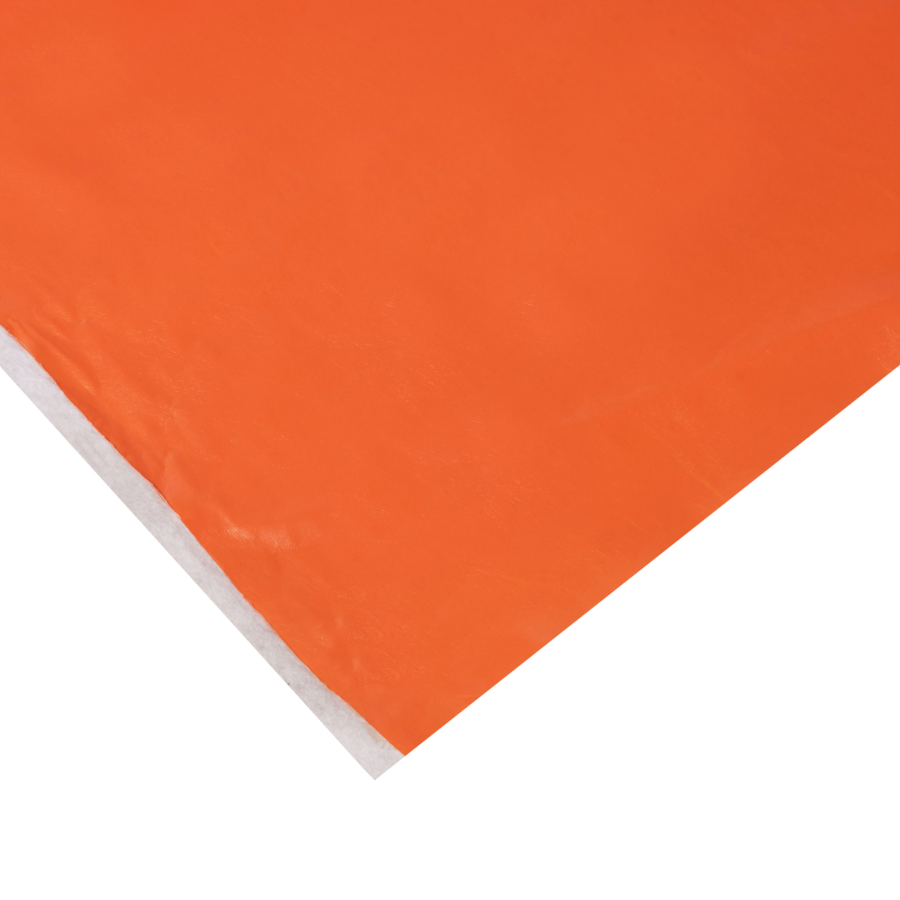 PU LEATHER IN ORANGE COLOR HM18332.06 147cm. WIDTH [2]