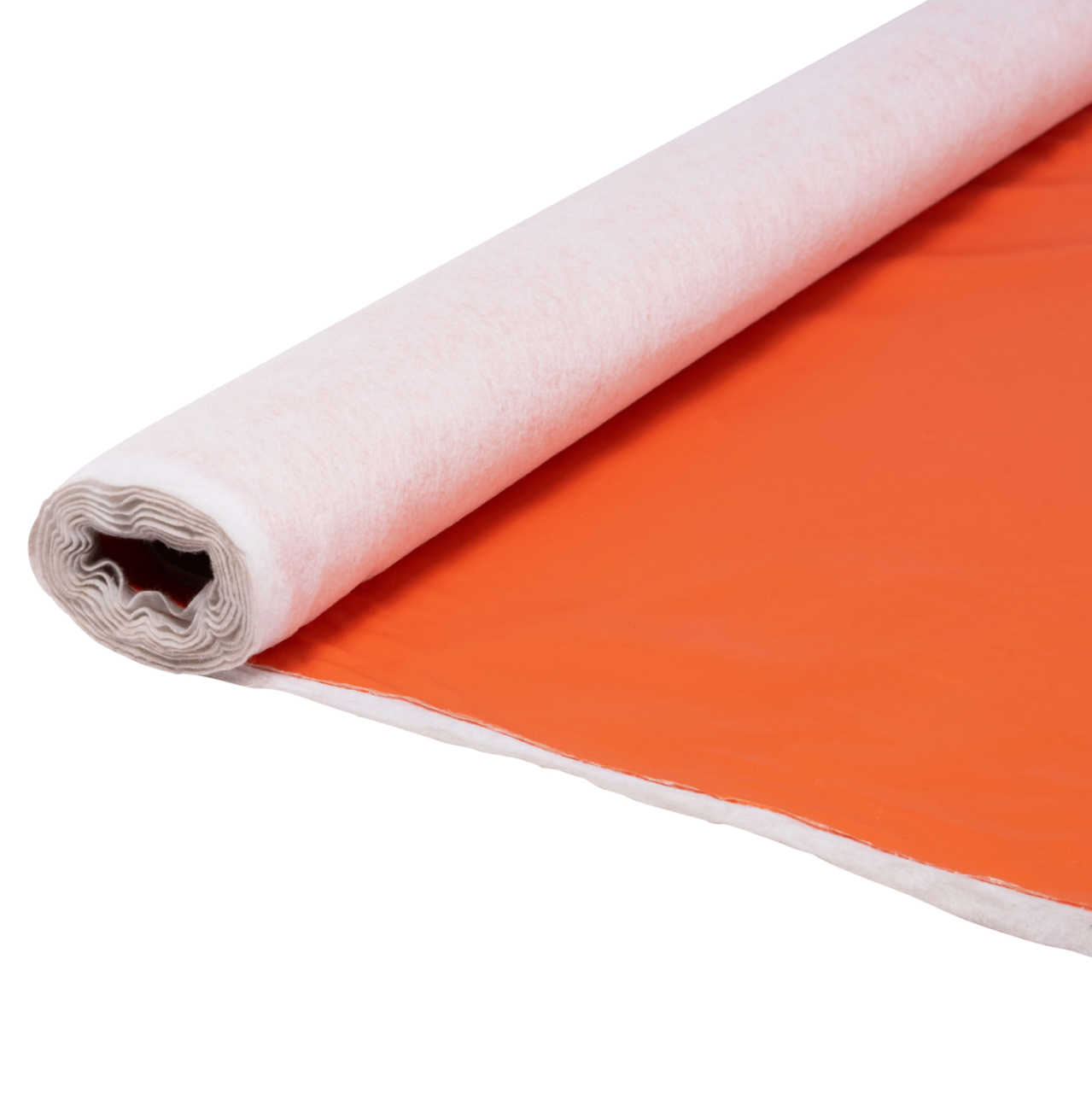 PU LEATHER IN ORANGE COLOR HM18332.06 147cm. WIDTH [3]