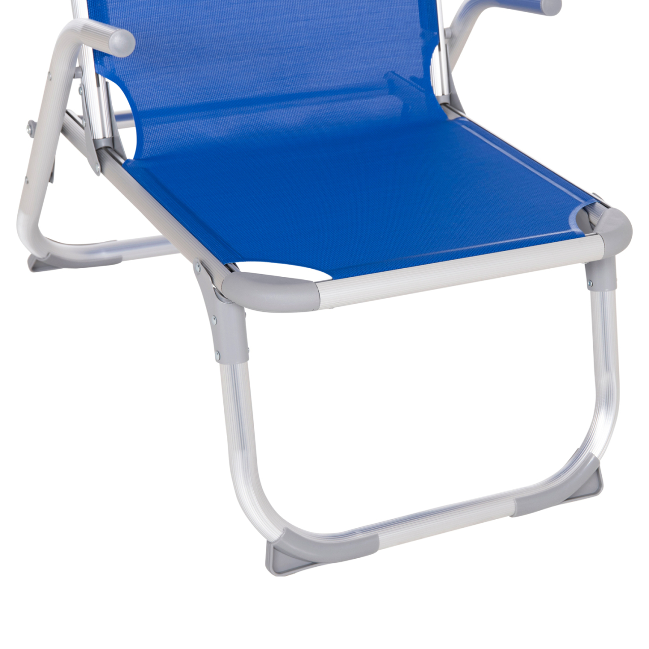RAISED BEACH CHAIR HEAVY DUTY ALUMINUM ALMIRA HM6431.01 BLUE TEXTILENE 53x68x80Hcm [8]