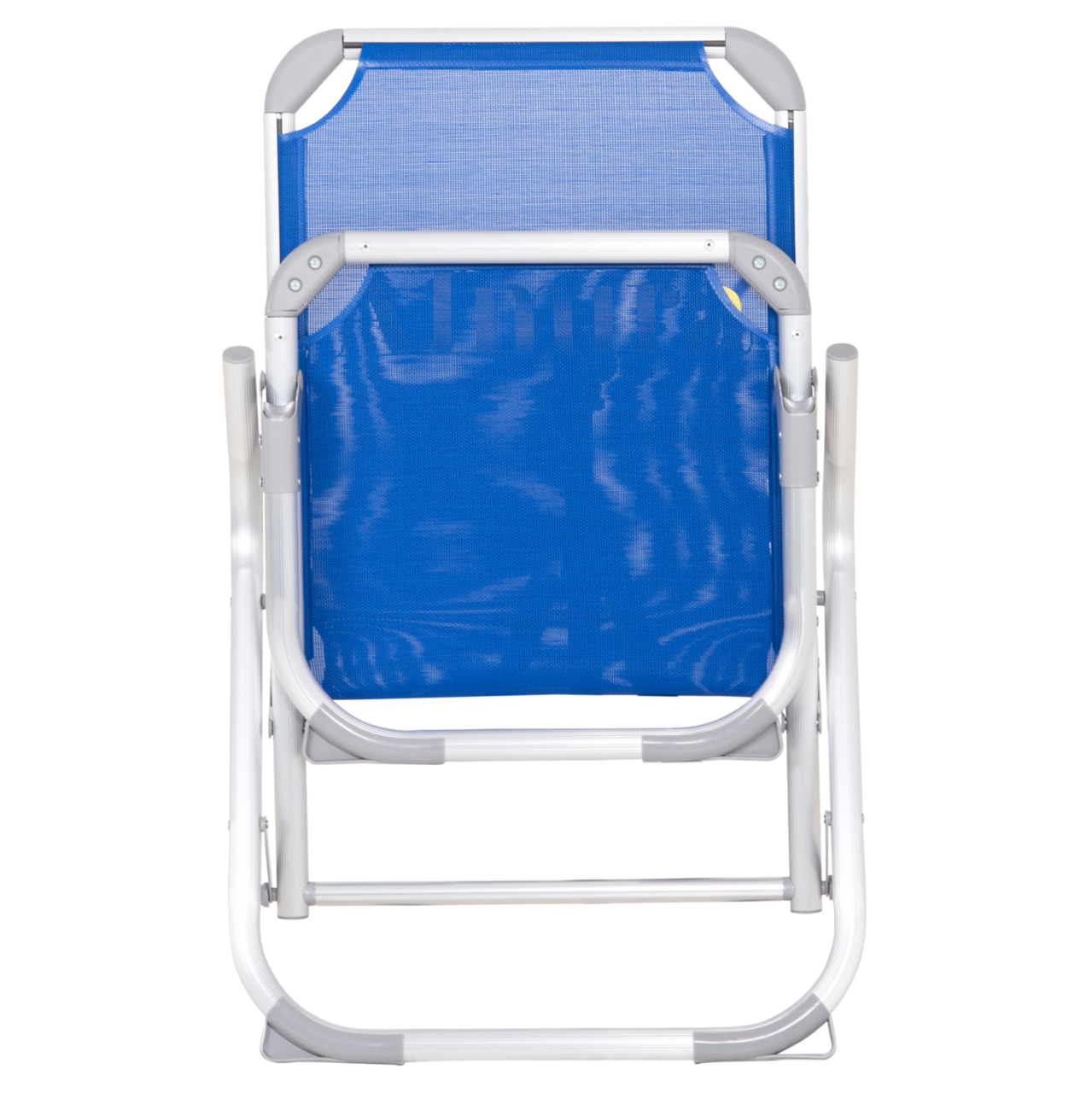 RAISED BEACH CHAIR HEAVY DUTY ALUMINUM ALMIRA HM6431.01 BLUE TEXTILENE 53x68x80Hcm [6]