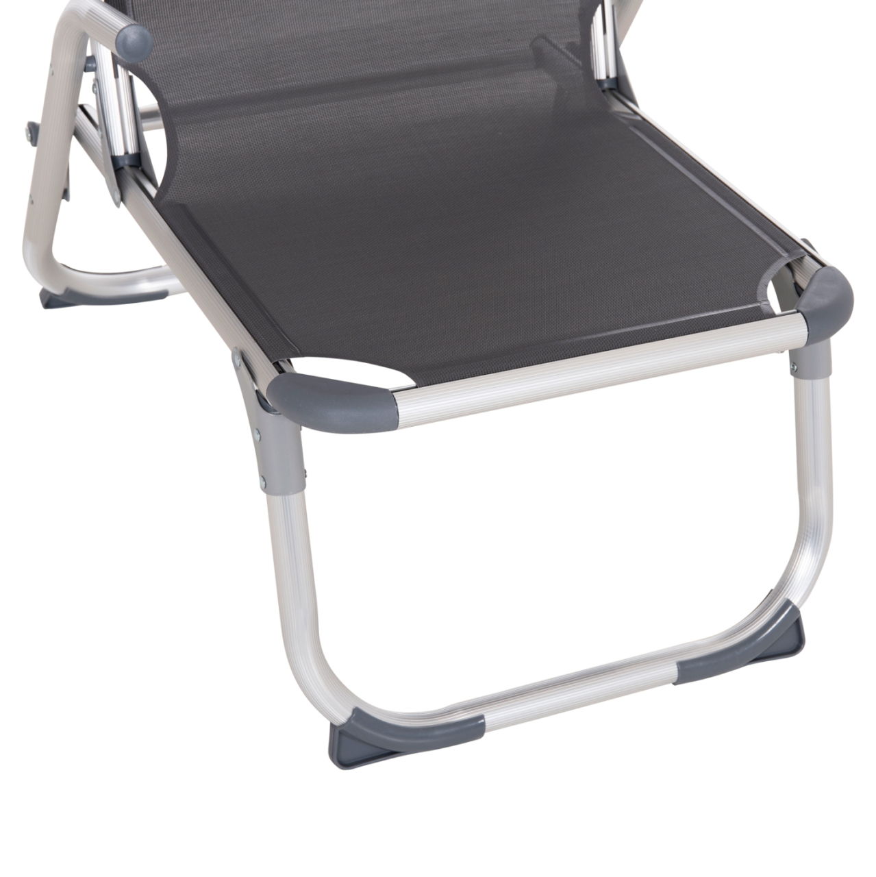 RAISED BEACH CHAIR HEAVY DUTY ALUMINUM ALMIRA HM6431.10 GREY TEXTILENE 53x68x80Hcm [9]