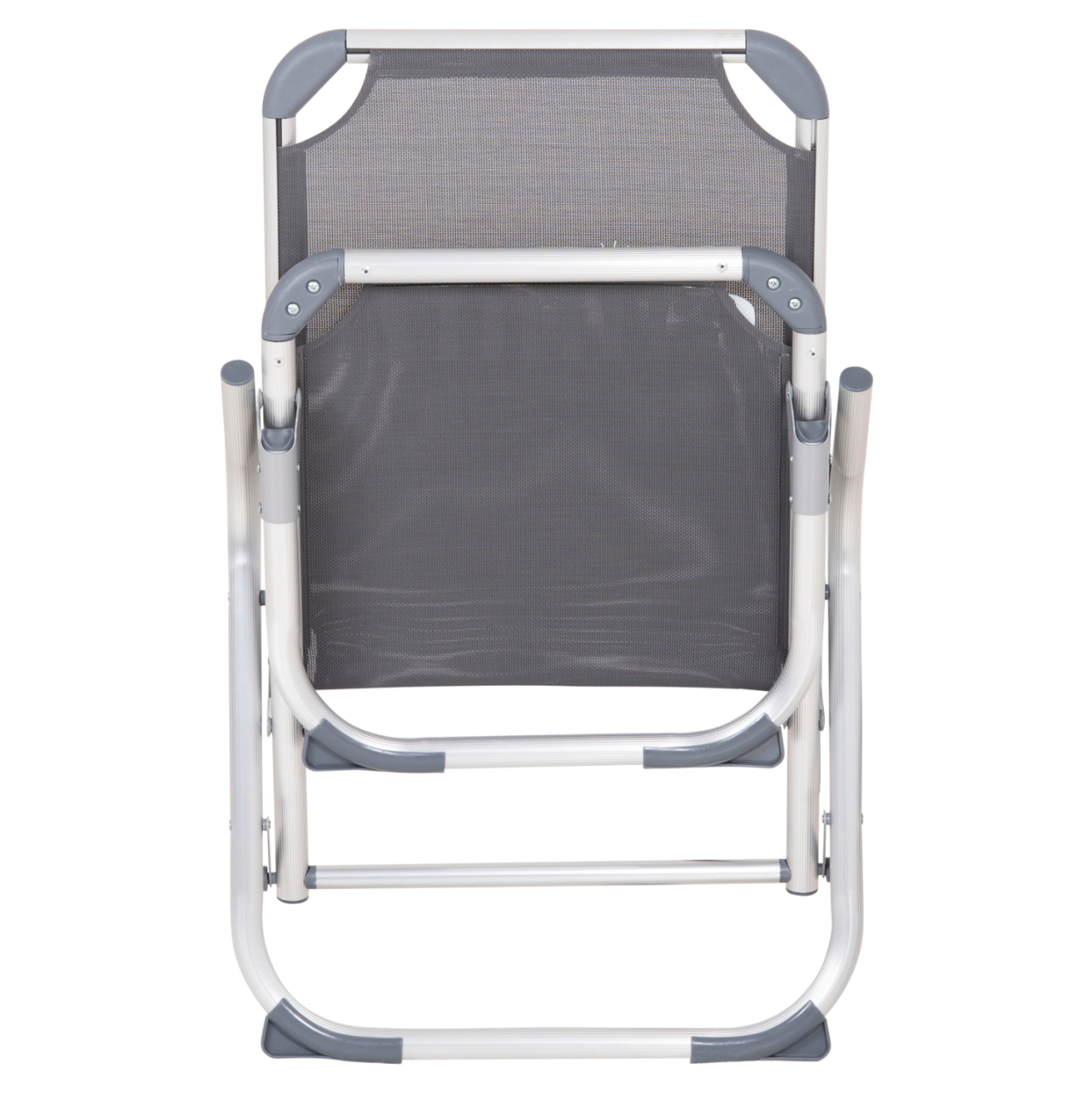 RAISED BEACH CHAIR HEAVY DUTY ALUMINUM ALMIRA HM6431.10 GREY TEXTILENE 53x68x80Hcm [7]
