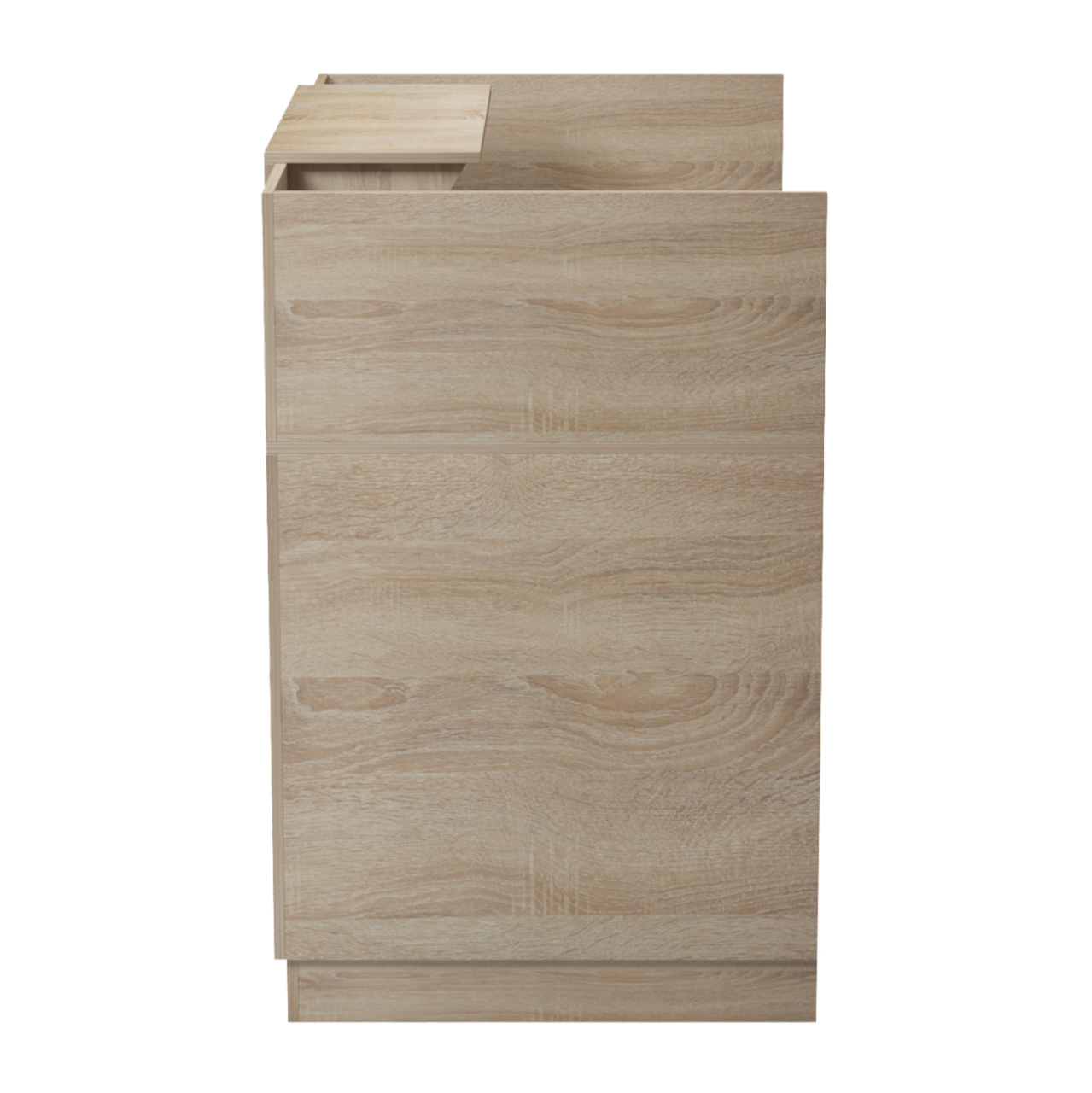 RECEPTION DESK BARRY HM2152.01 MELAMINE IN SONAMA COLOR 120x70x110Hcm. [5]