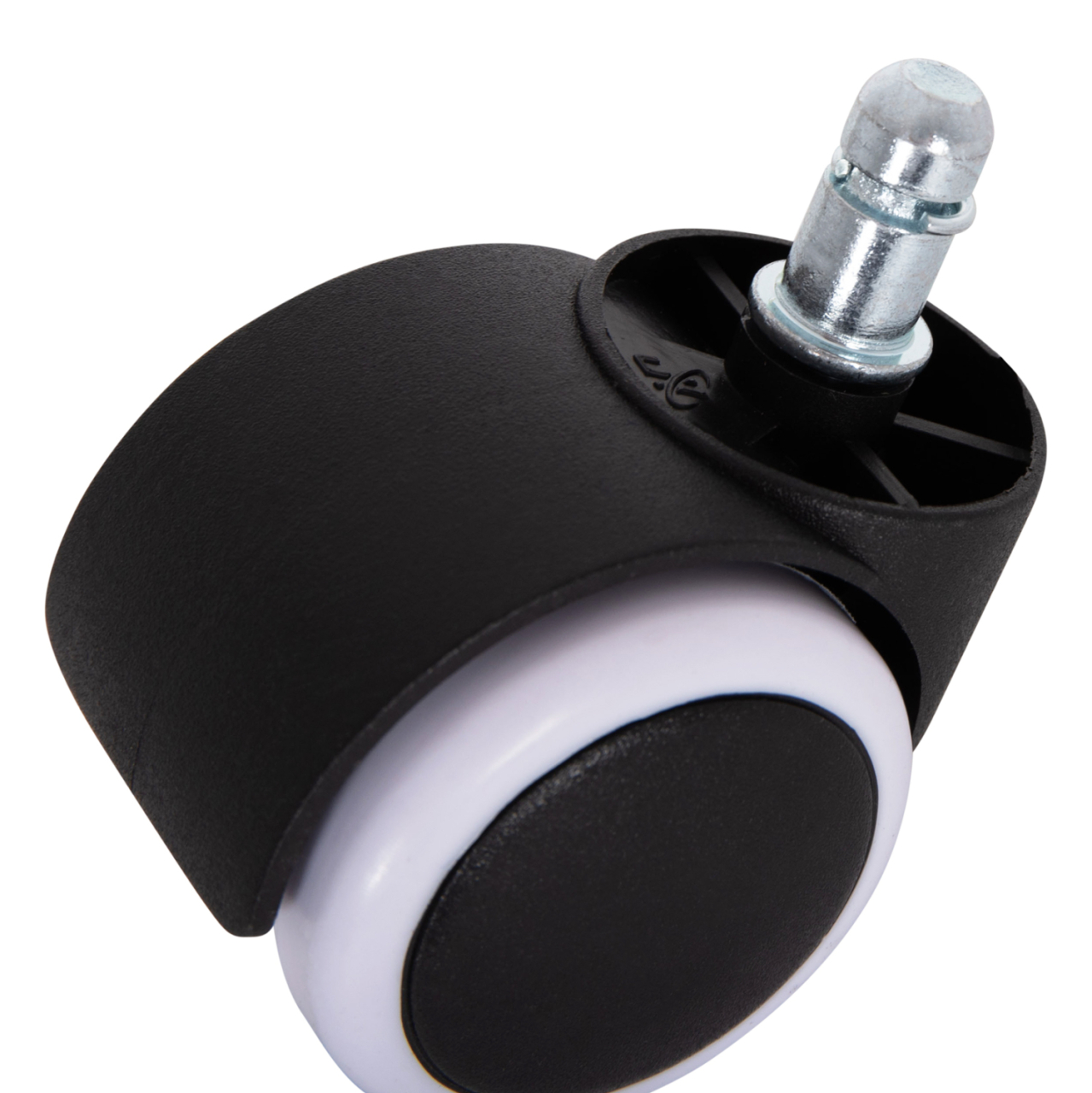 REPLACEMENT CASTOR WHEELS 5PCS SET FOR OFFICE CHAIRS HM1203--BLACK and WHITE [6]