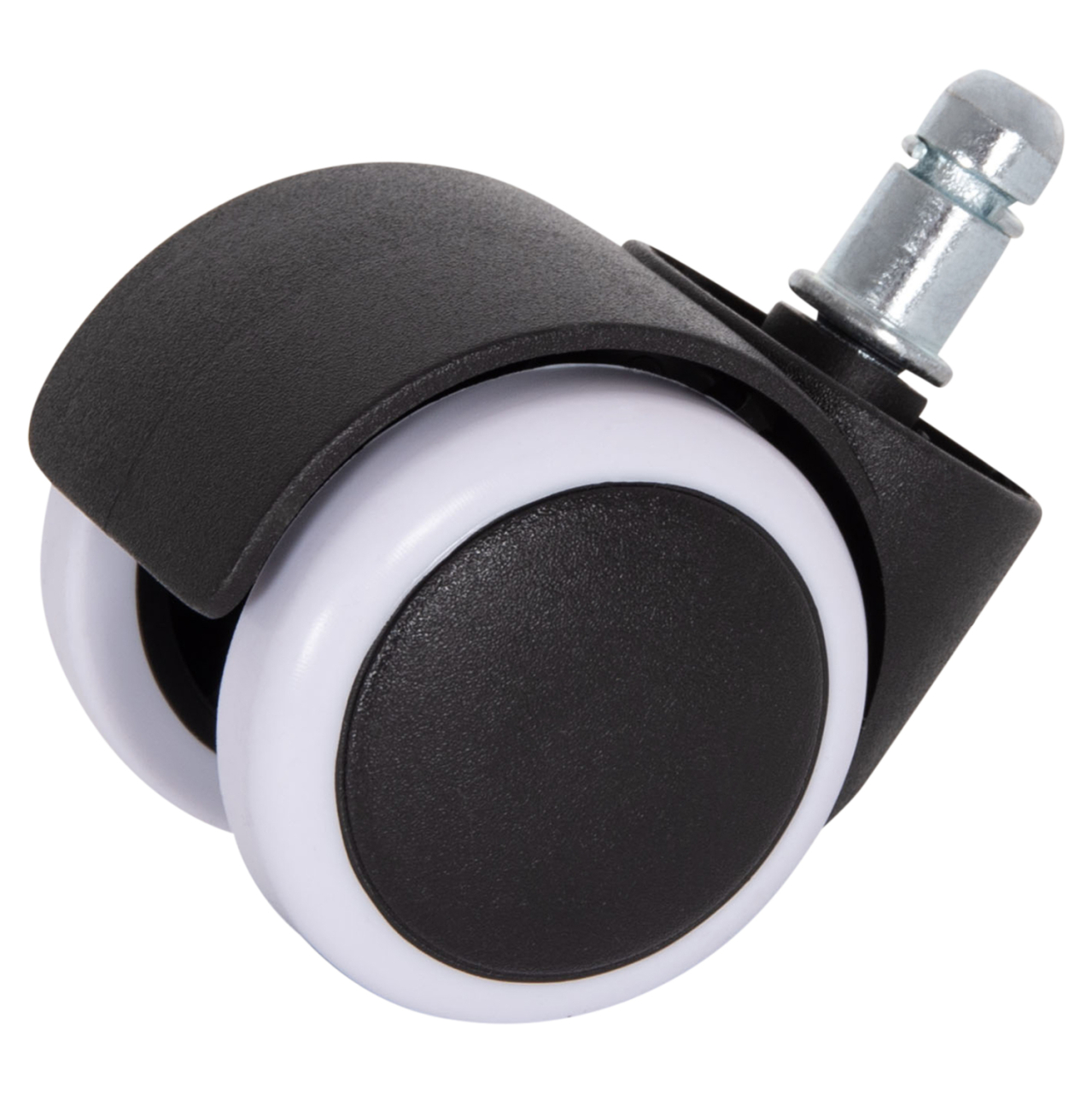 REPLACEMENT CASTOR WHEELS 5PCS SET FOR OFFICE CHAIRS HM1203--BLACK and WHITE [2]