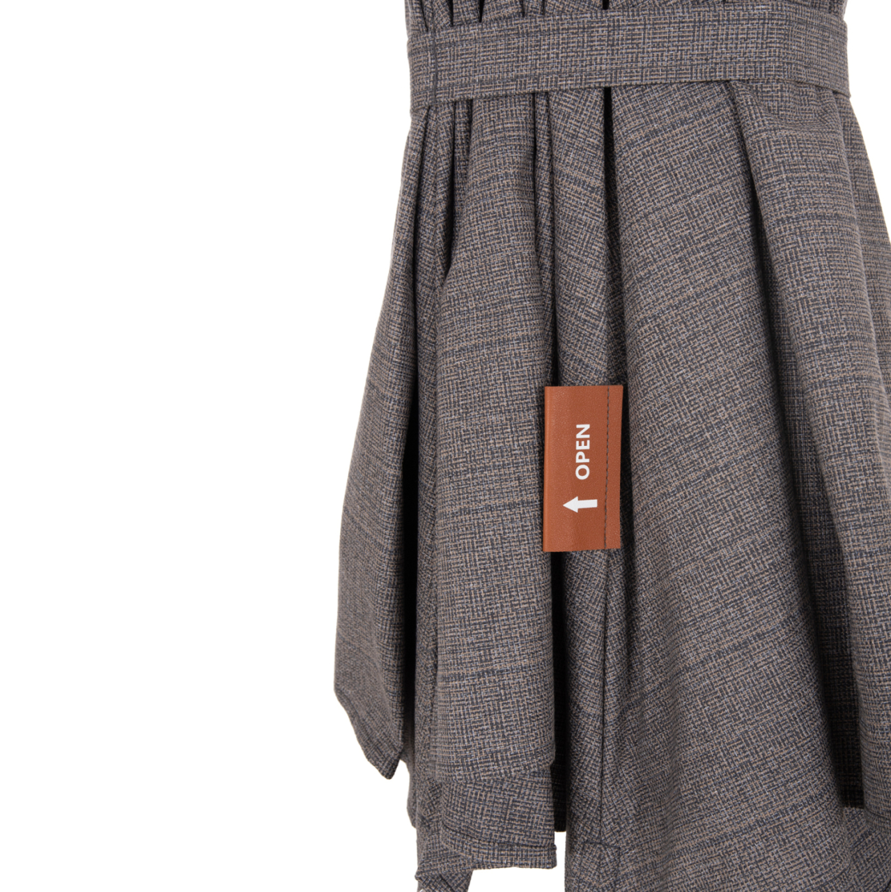 REPLACEMENT SHADE FOR UMBRELLA HM6603.01--SPUN POLYESTER IN GREY Φ300cm (round) [3]