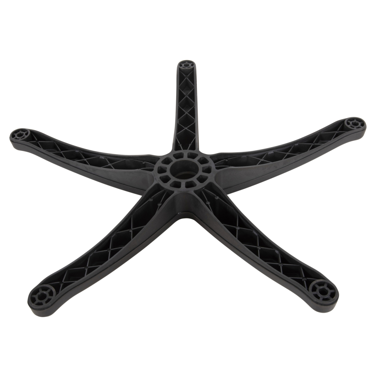 REPLACEMENT "STAR" BASE FOR OFFICE CHAIR HM1001 BLACK POLYPROPYLENE [3]
