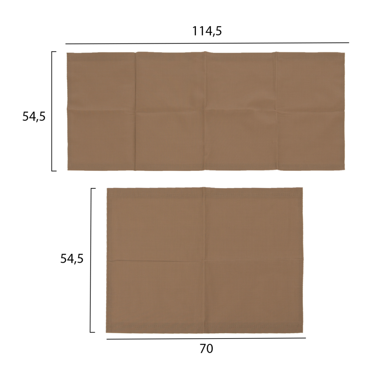 REPLACEMENT TEXTILENE FABRIC HM5887.04 FOR AIGAIO SUNBEDS IN MOCHA COLOR [2]