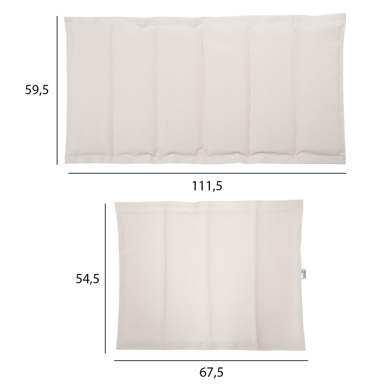 REPLACEMENT TEXTILENE FABRIC HM6064.02 FOR AIGAIO SUNBEDS IN BEIGE COLOR [2]