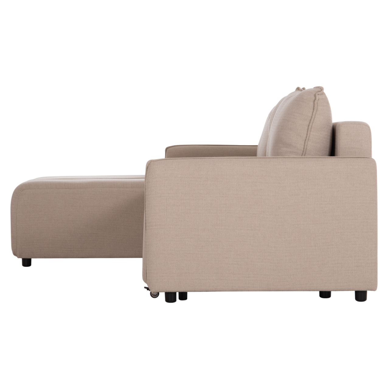 REVERSIBLE CORNER SOFA-BED FREDI HM3312.03 BEIGE FABRIC 220x167x85Hcm. [5]