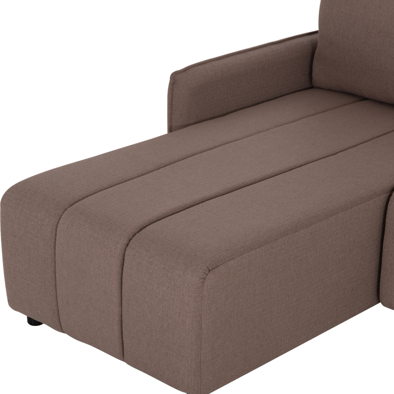 REVERSIBLE CORNER SOFA-BED FREDI HM3312.04 BROWN FABRIC 220x167x85Hcm. [9]
