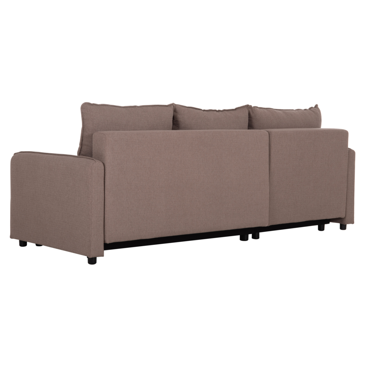 REVERSIBLE CORNER SOFA-BED FREDI HM3312.04 BROWN FABRIC 220x167x85Hcm. [6]