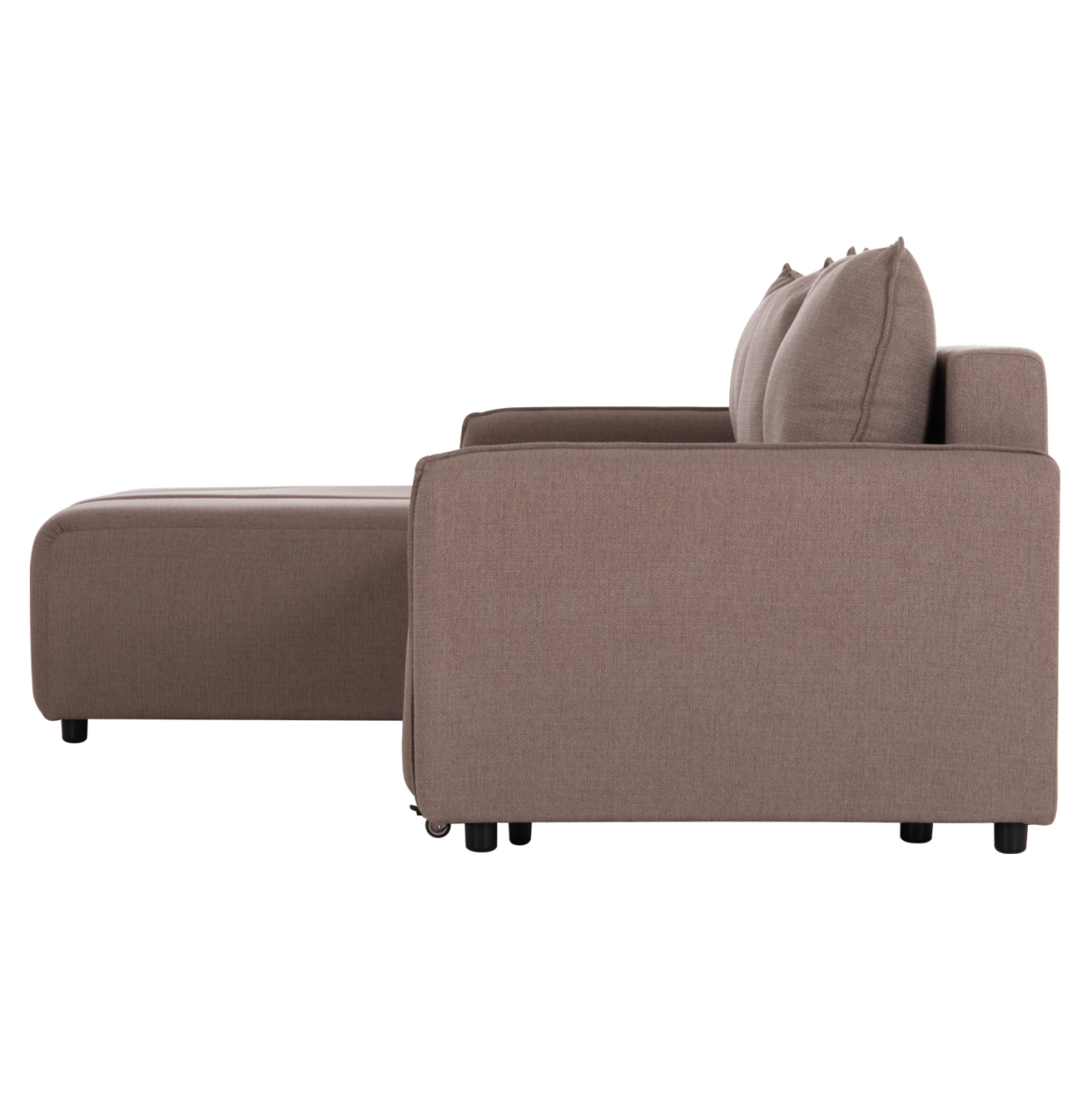 REVERSIBLE CORNER SOFA-BED FREDI HM3312.04 BROWN FABRIC 220x167x85Hcm. [5]