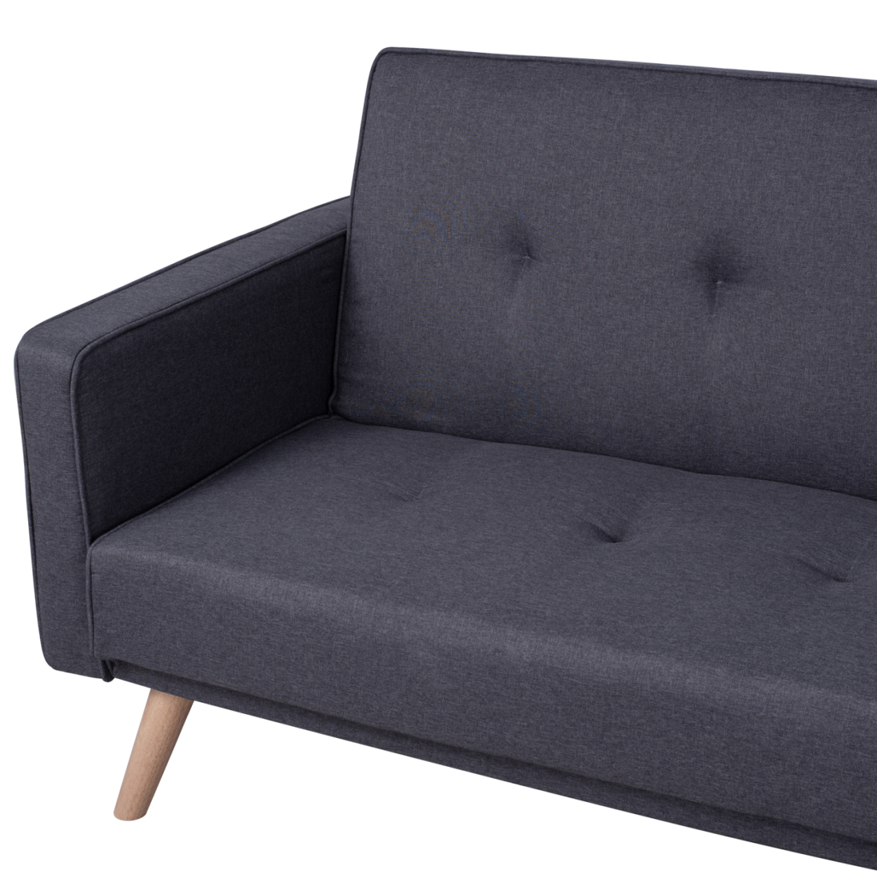 Reversible Corner Sofa Bed Talia HM3153 Grey Fabric 269x152x87cm [7]