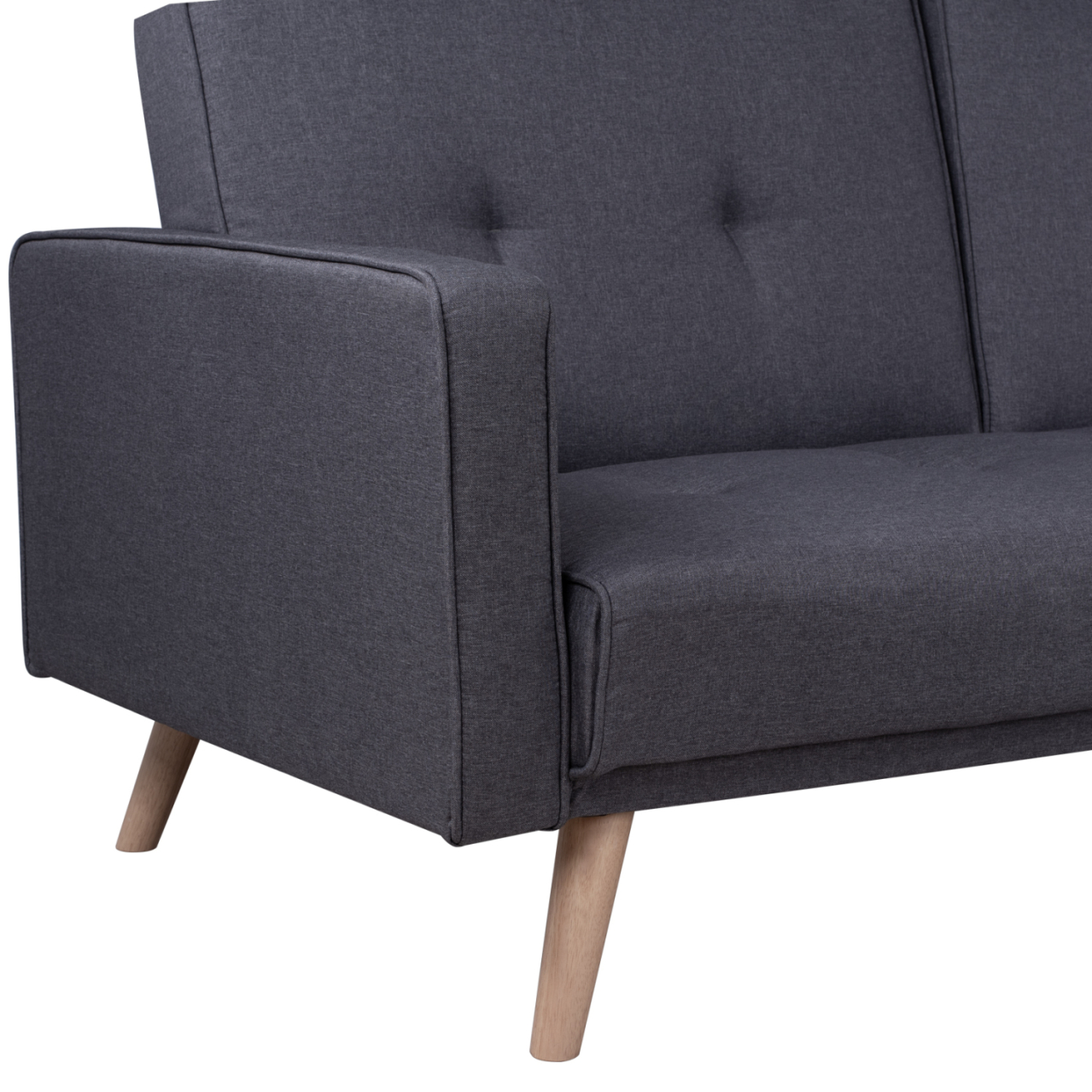 Reversible Corner Sofa Bed Talia HM3153 Grey Fabric 269x152x87cm [8]