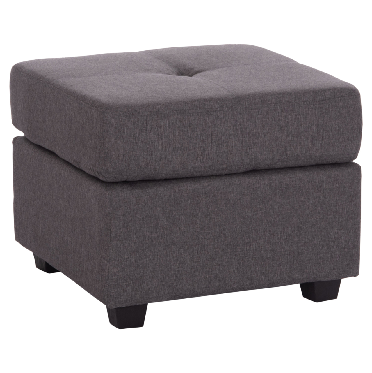 Reversible Corner Sofa PAGE HM3004.02 in Grey Fabric 205x82-140x87H cm. [9]