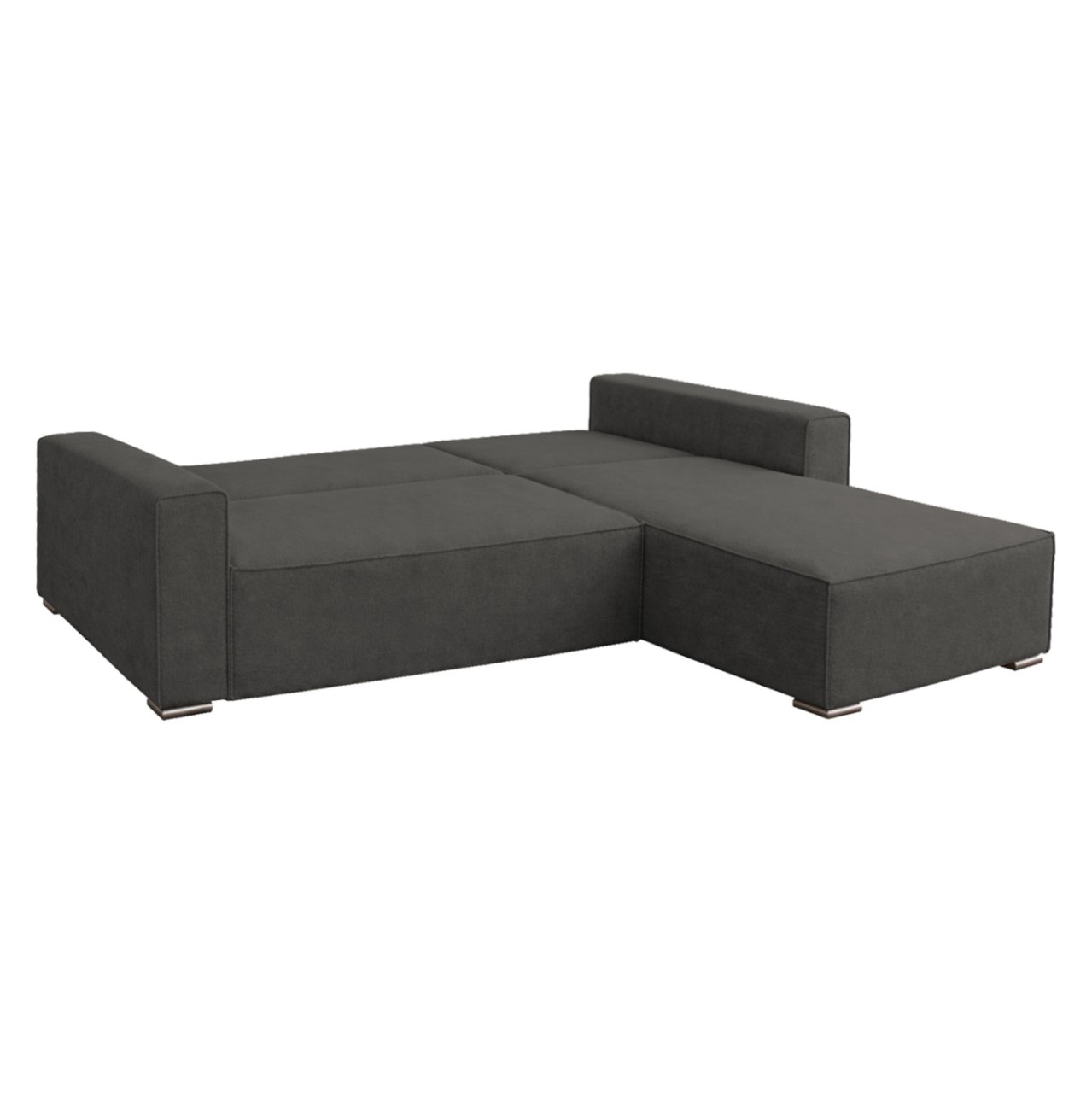 REVERSIBLE CORNER SOFABED CORNERA HM3335.01 GREY FABRIC 269x155x89Hcm. [3]