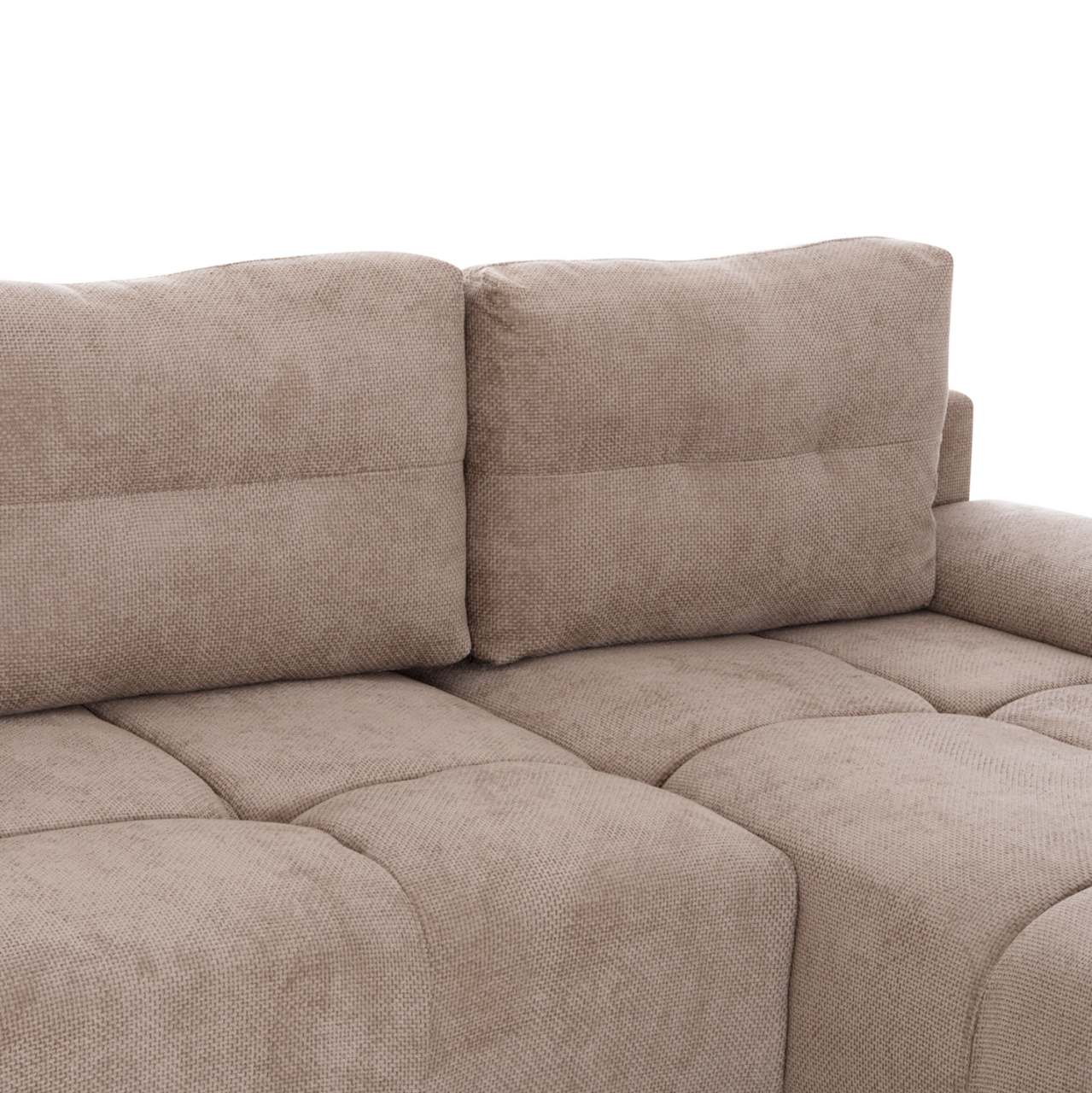 RIGHT CORNER SOFABED COMFYRA HM3336.03R BEIGE FABRIC 270x181x75Hcm. [7]