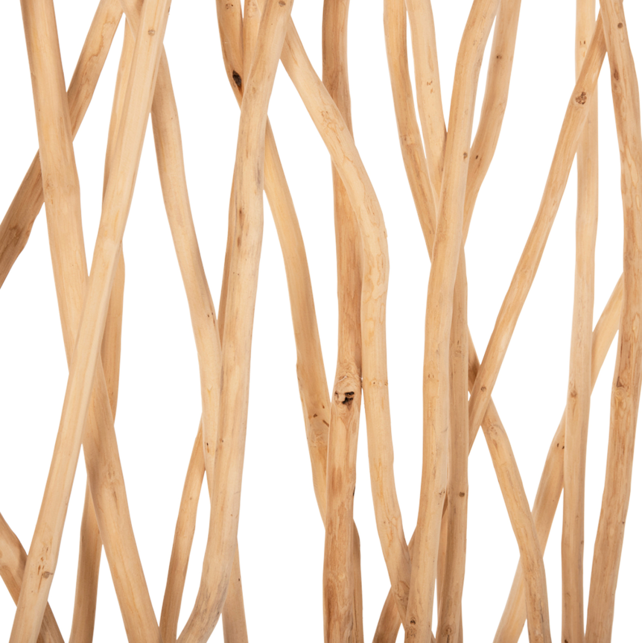 ROOM DIVIDER HM9521 SOLID TEAK BRANCHES IN NATURAL COLOR 120Χ20Χ180Hcm. [4]