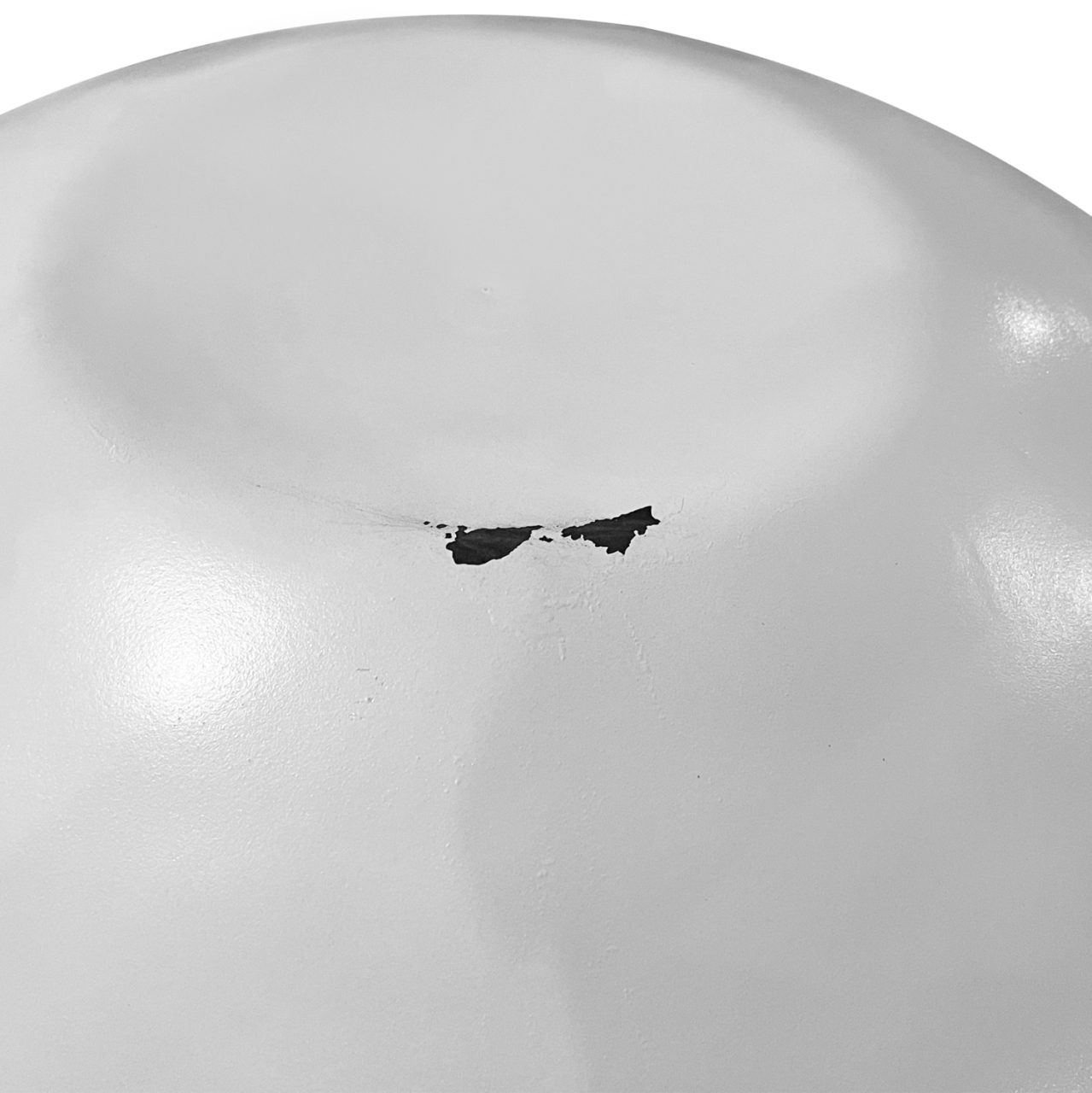 ROUND COFFEE TABLE BOWL HM8717.23 WHITE WITH ACACIA WOOD TOP Φ91x38,5Hcm. Β'RATED [3]