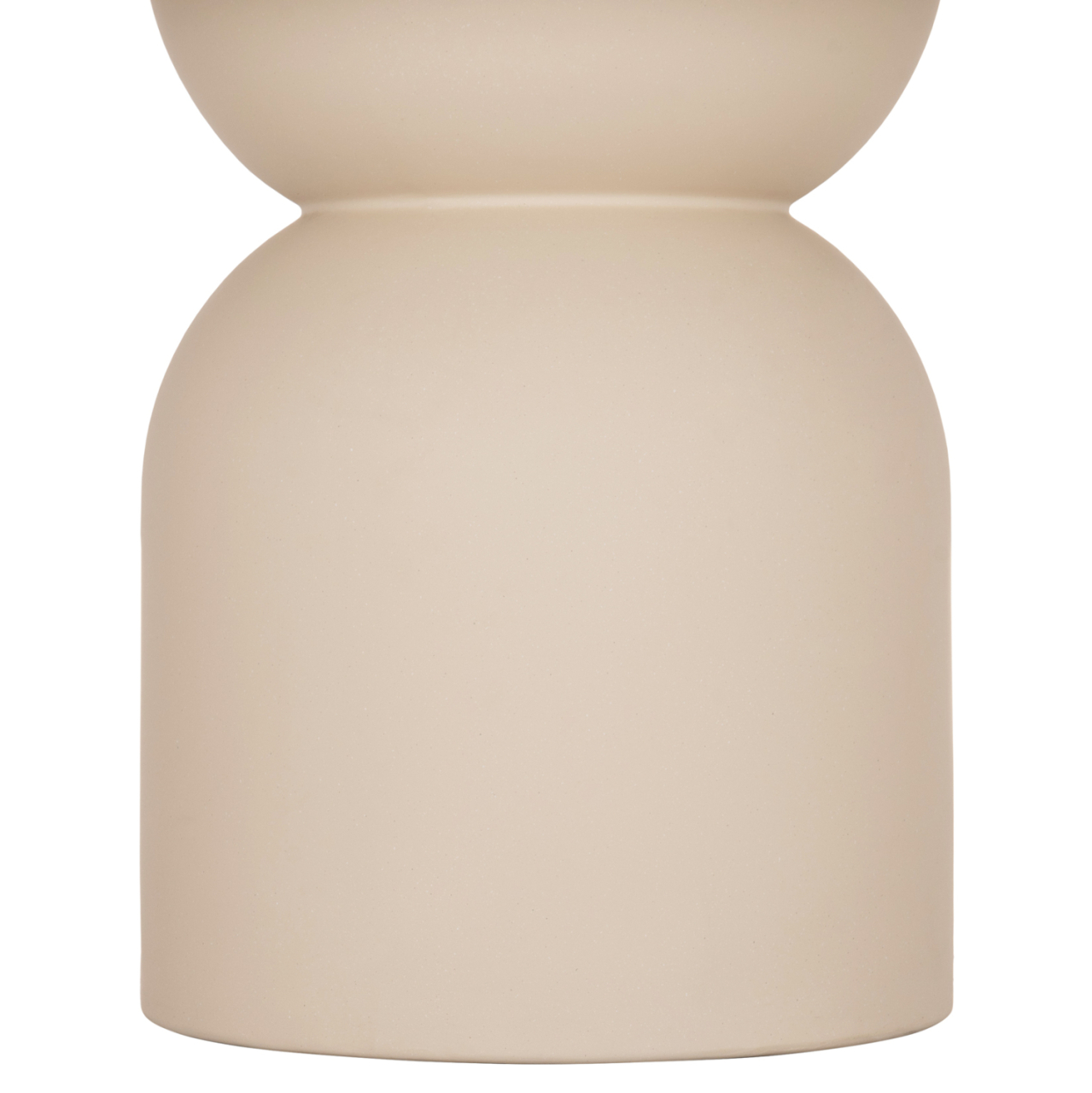 ROUND DINING TABLE KAZVIN HM6582.02 BEIGE FIBER CEMENT Φ130x75Hcm. [7]