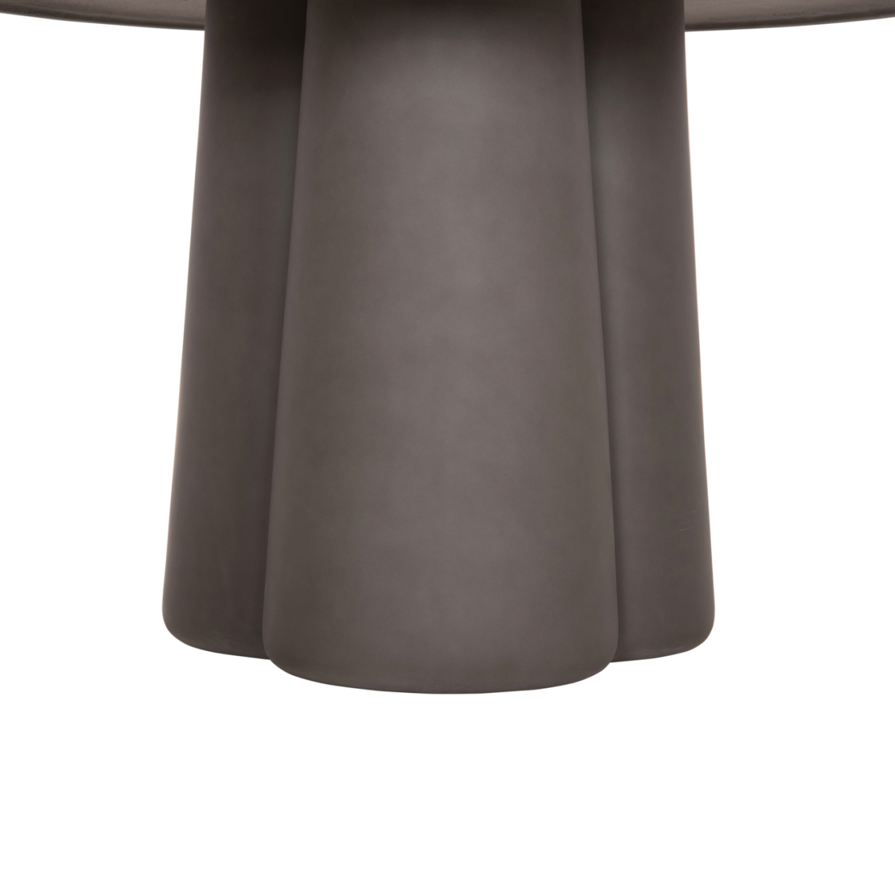 ROUND DINING TABLE NAYU HM6583.01 GREY FIBER CEMENT Φ120x73Hcm. [5]