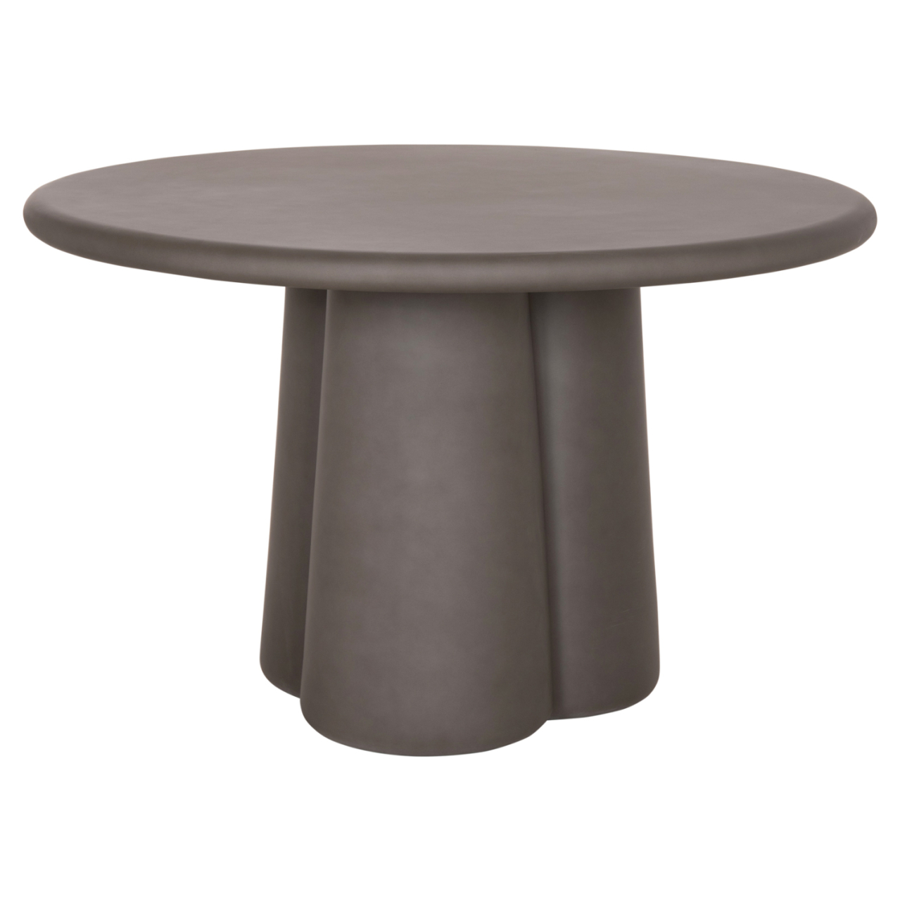 ROUND DINING TABLE NAYU HM6583.01 GREY FIBER CEMENT Φ120x73Hcm. [8]