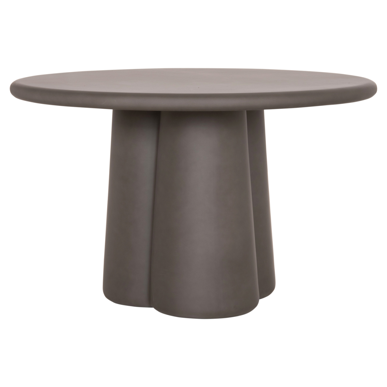 ROUND DINING TABLE NAYU HM6583.01 GREY FIBER CEMENT Φ120x73Hcm. [7]