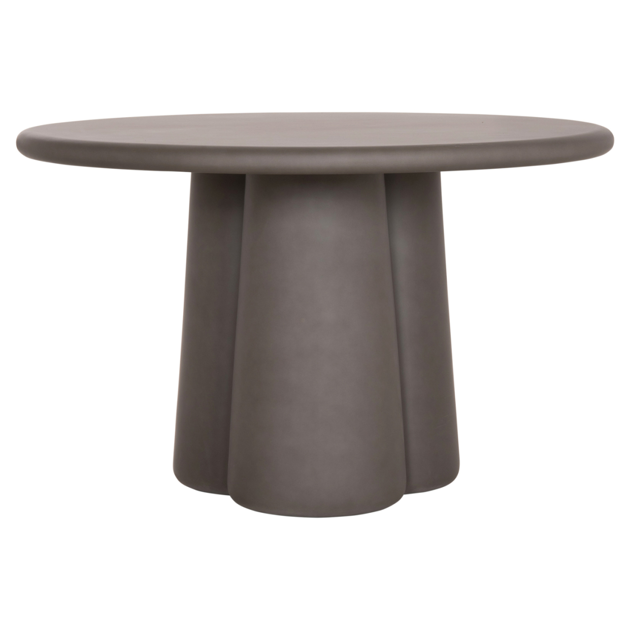 ROUND DINING TABLE NAYU HM6583.01 GREY FIBER CEMENT Φ120x73Hcm. [3]