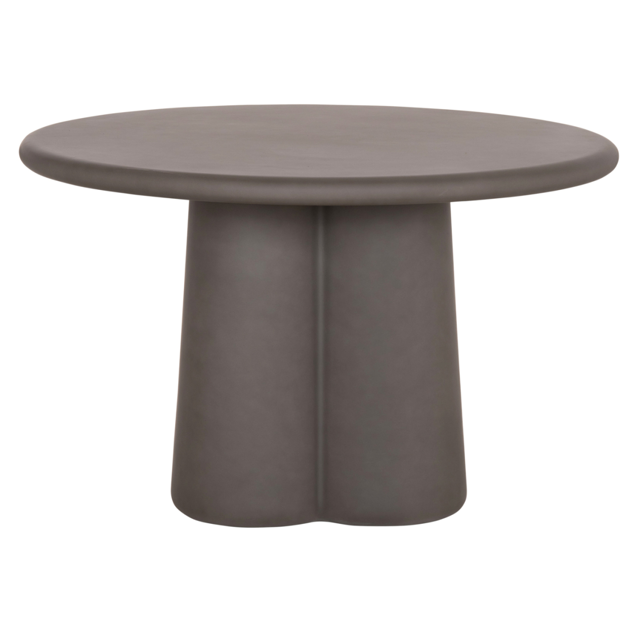 ROUND DINING TABLE NAYU HM6583.01 GREY FIBER CEMENT Φ120x73Hcm. [6]