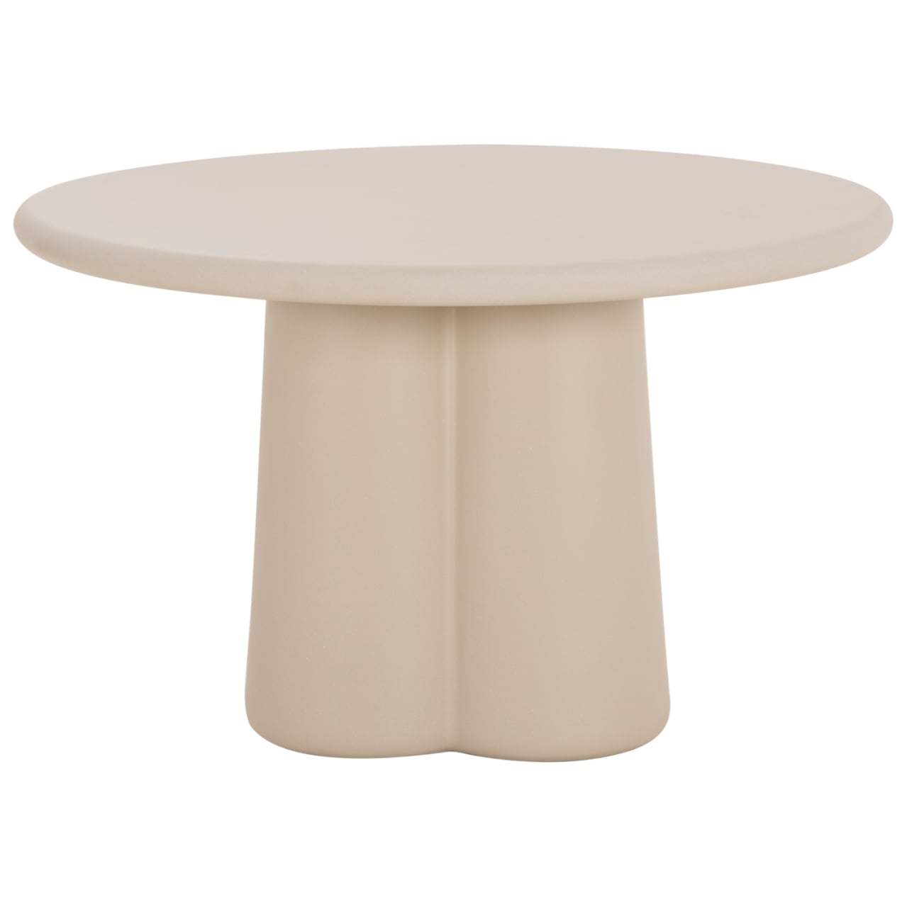 ROUND DINING TABLE NAYU HM6583.02 BEIGE FIBER CEMENT Φ120x73Hcm. [7]