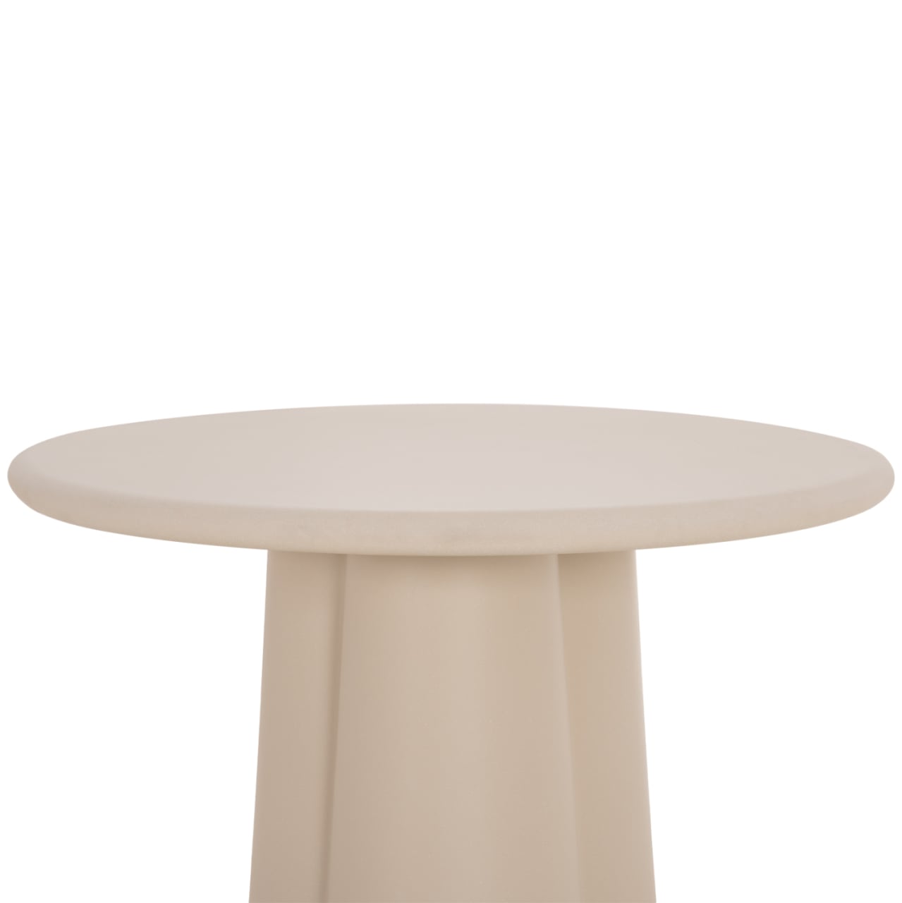 ROUND DINING TABLE NAYU HM6583.02 BEIGE FIBER CEMENT Φ120x73Hcm. [4]