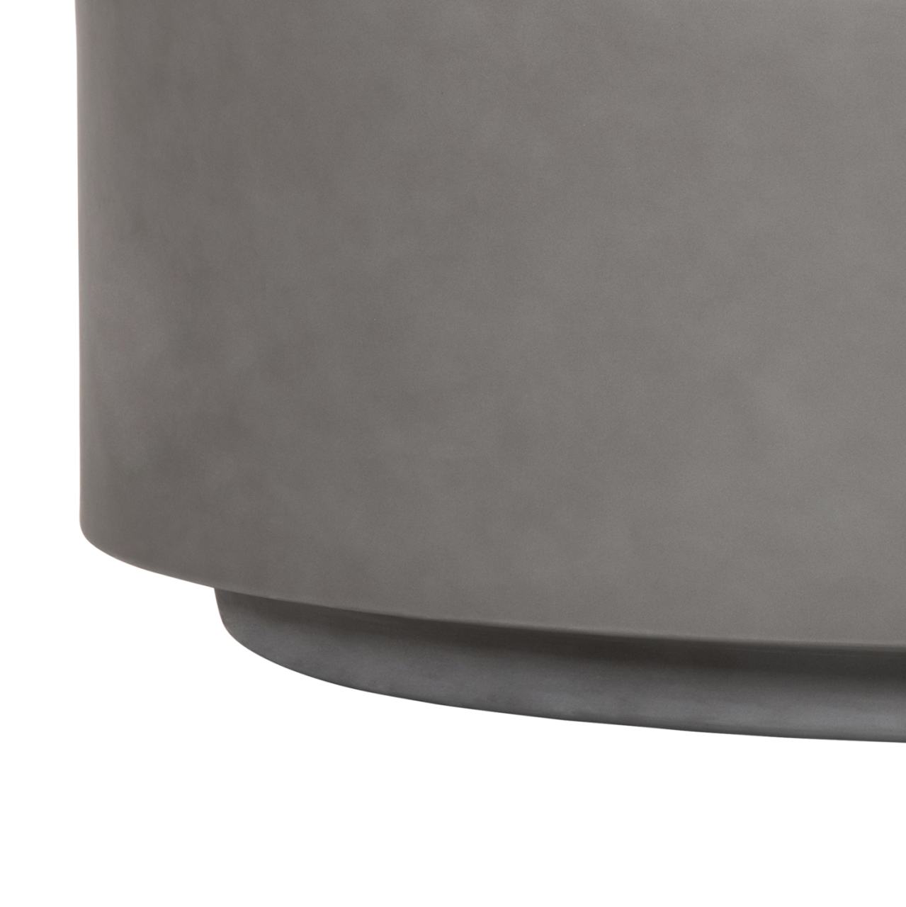 ROUND OUTDOOR COFFEE TABLE KYOKO HM6579.01 GREY FIBER CEMENT Φ90x30Hcm [6]