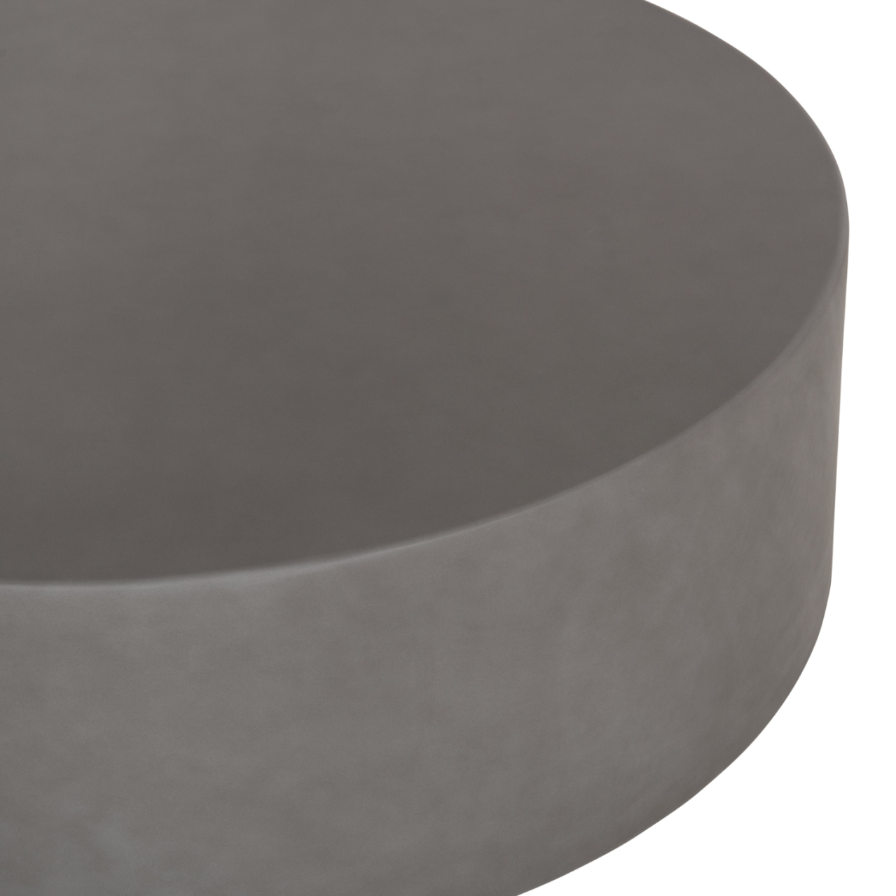 ROUND OUTDOOR COFFEE TABLE KYOKO HM6579.01 GREY FIBER CEMENT Φ90x30Hcm [4]