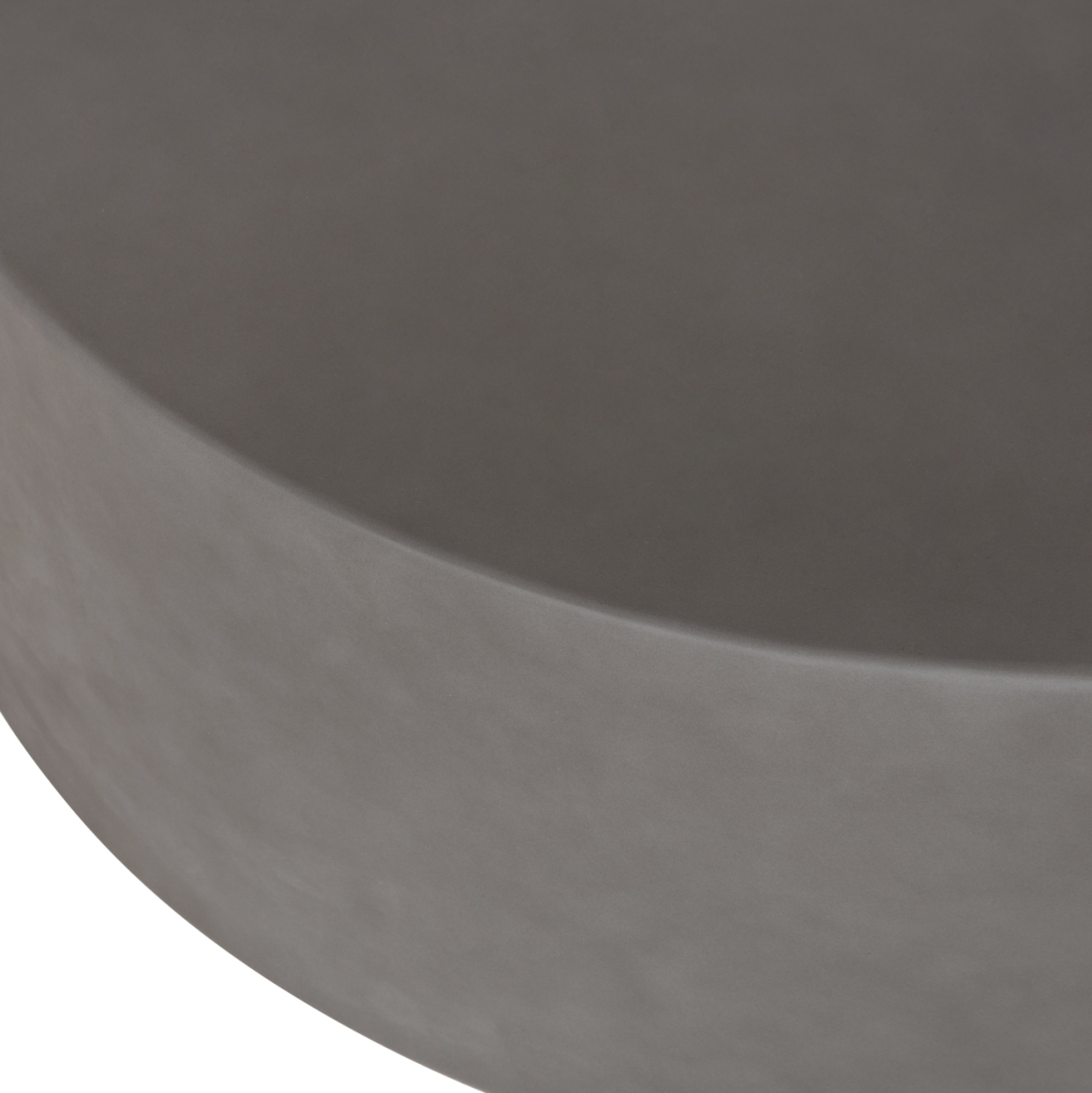 ROUND OUTDOOR COFFEE TABLE KYOKO HM6579.01 GREY FIBER CEMENT Φ90x30Hcm [5]