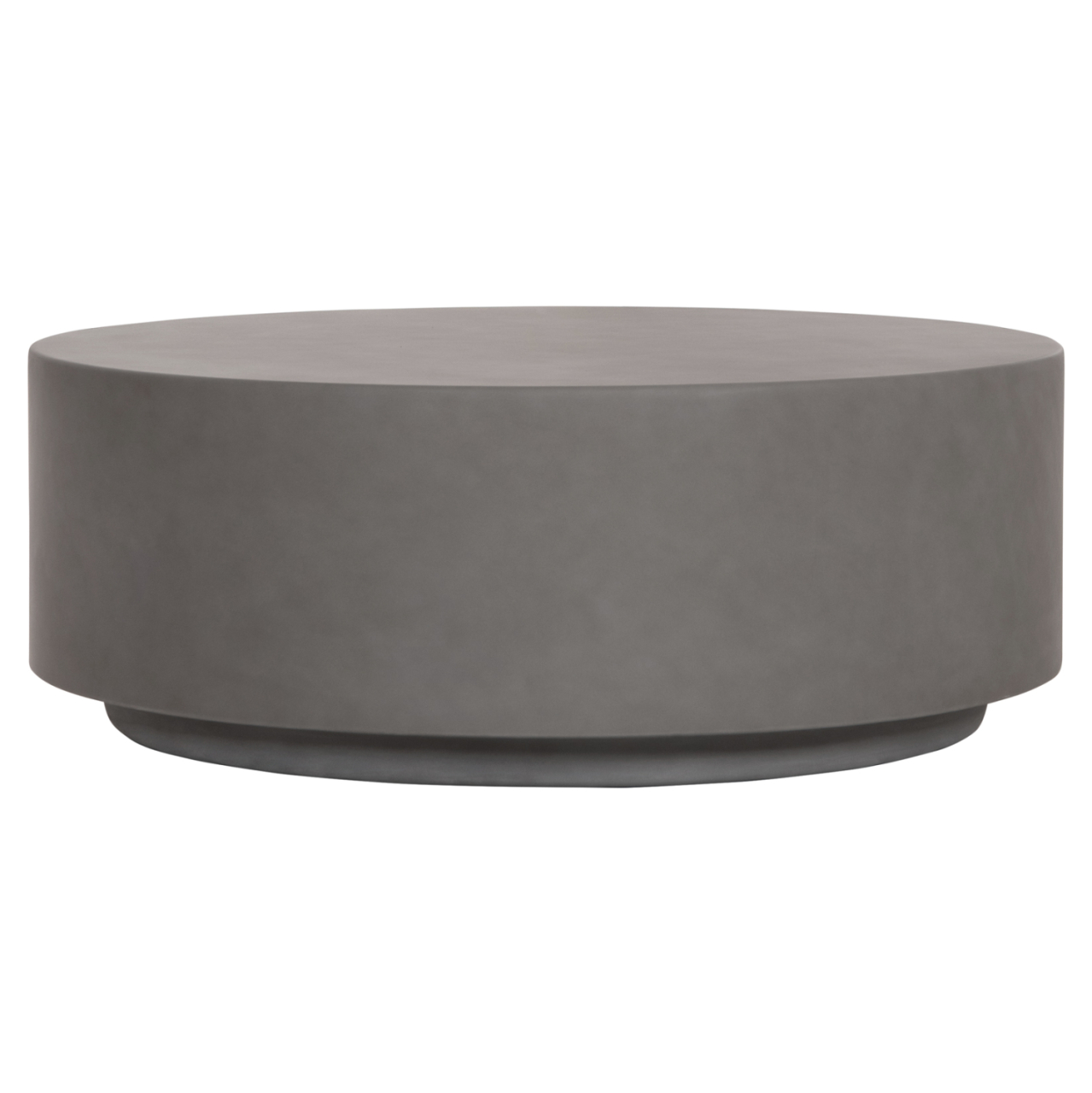 ROUND OUTDOOR COFFEE TABLE KYOKO HM6579.01 GREY FIBER CEMENT Φ90x30Hcm [3]
