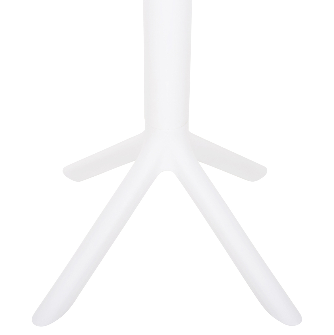 ROUND POLYPROPYLENE TABLE TERRIN HM6124.11 WHITE Φ61x77Hcm. [5]