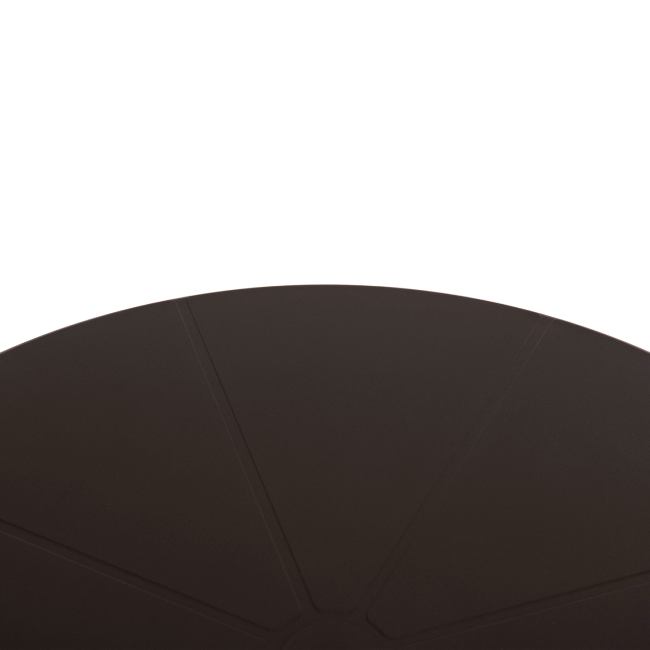 ROUND POLYPROPYLENE TABLE TERRIN HM6124.13 BROWN Φ60x75Hcm. [5]