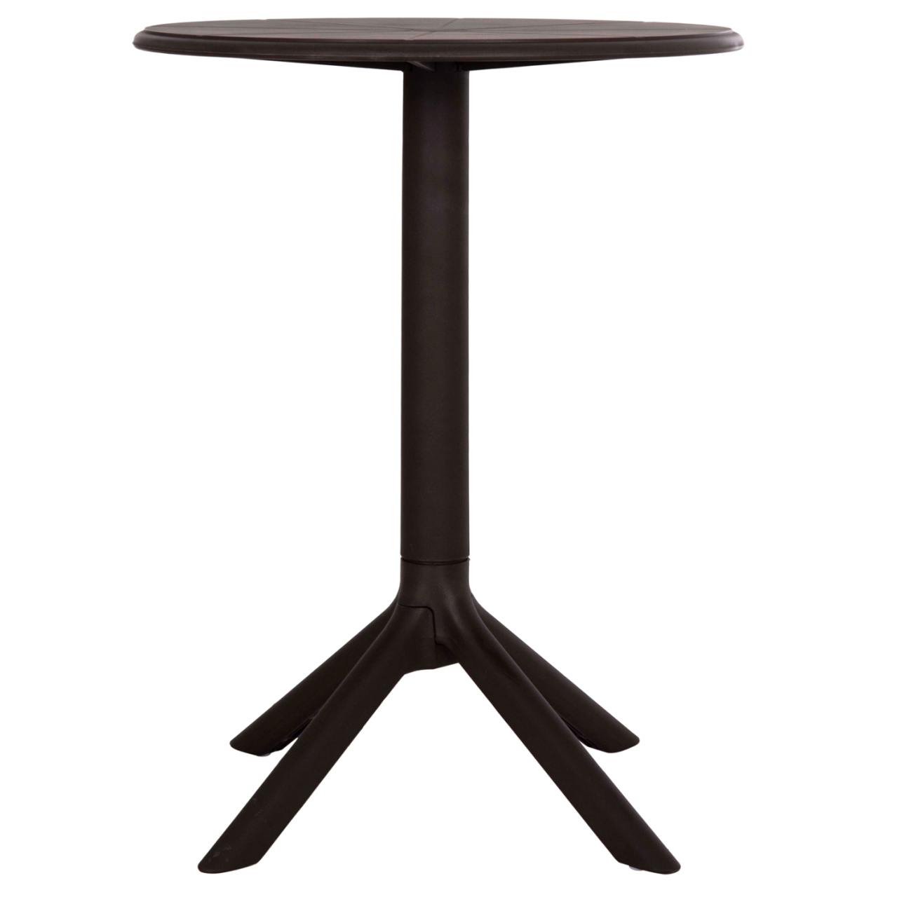 ROUND POLYPROPYLENE TABLE TERRIN HM6124.13 BROWN Φ60x75Hcm. [3]