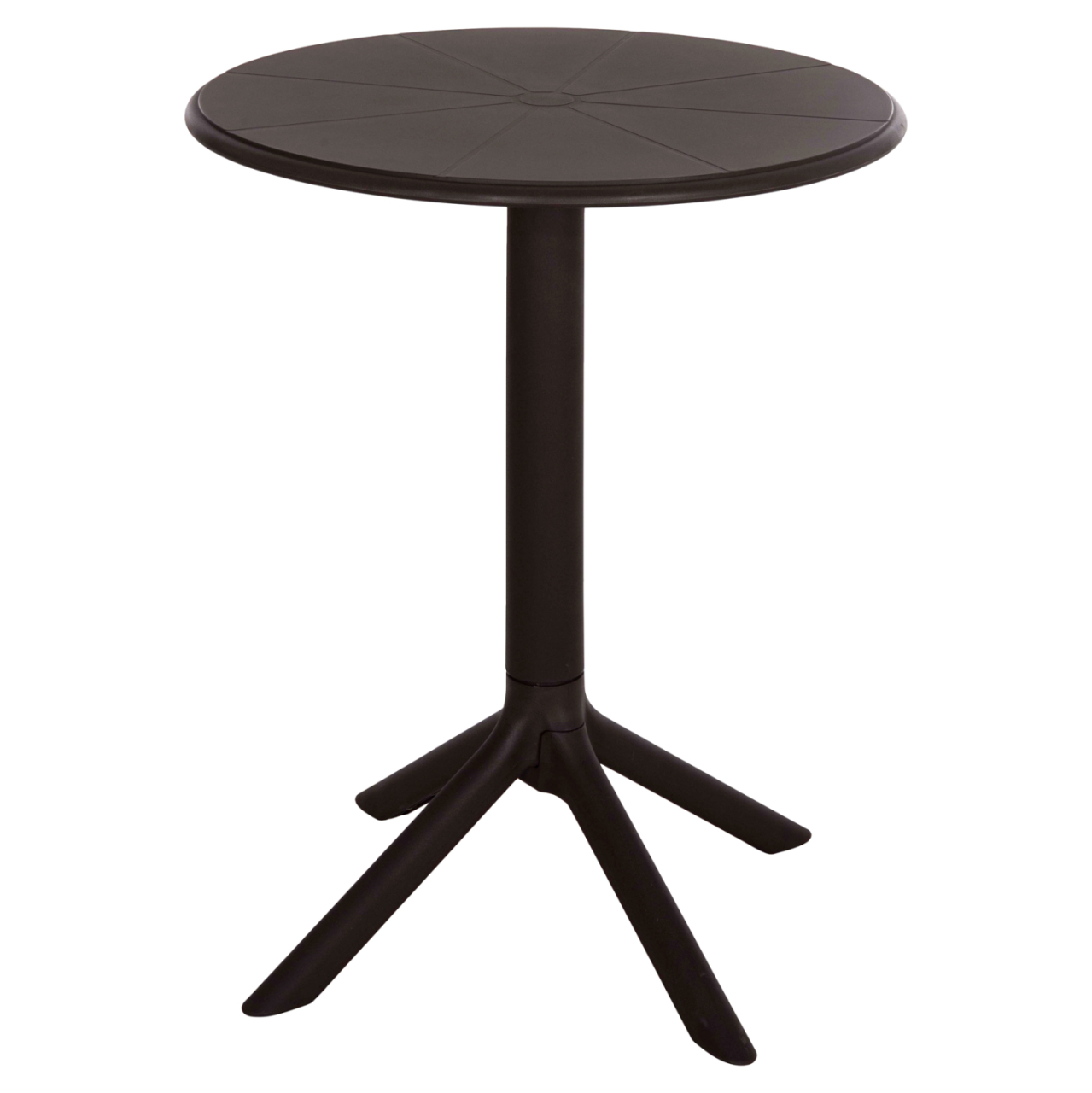 ROUND POLYPROPYLENE TABLE TERRIN HM6124.13 BROWN Φ60x75Hcm. [4]
