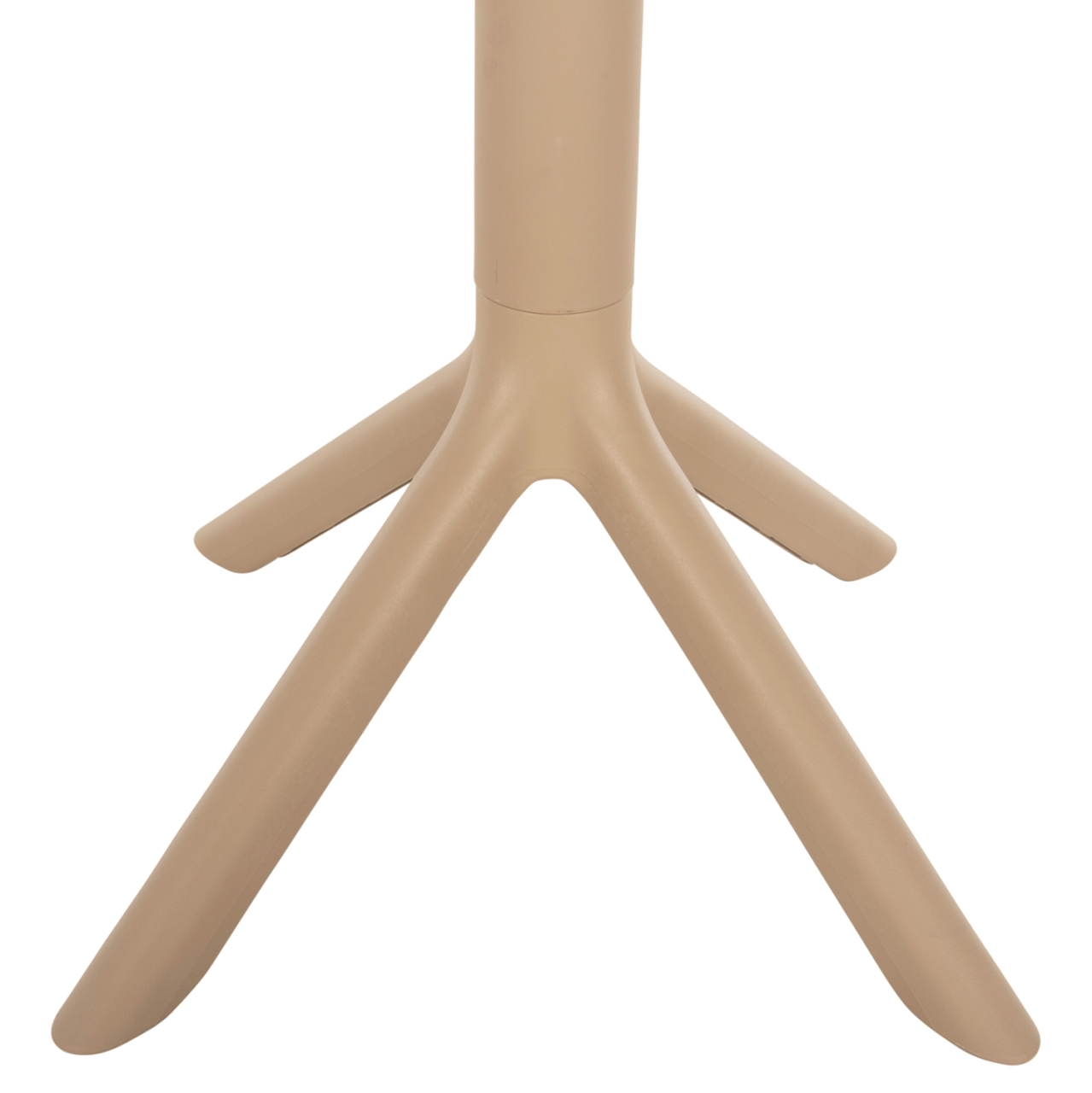 ROUND POLYPROPYLENE TABLE TERRIN HM6124.14 CAPPUCCINO Φ61x77Hcm. [5]