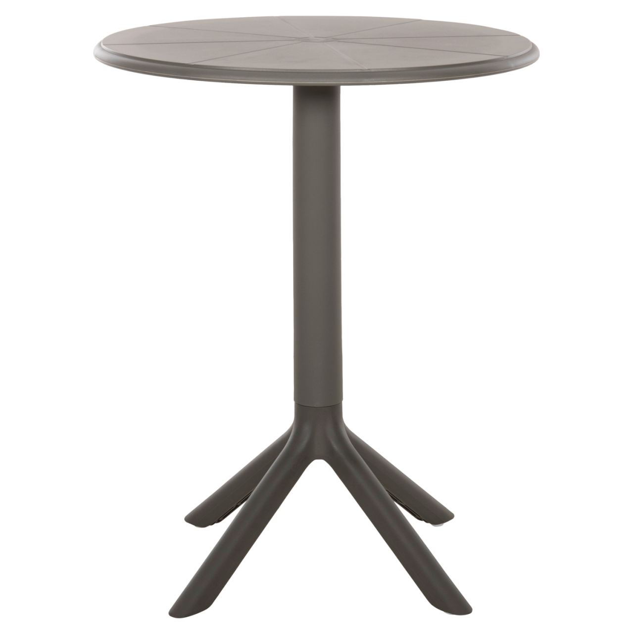 ROUND POLYPROPYLENE TABLE TERRIN HM6124.15 OLIVE GREEN Φ60x75Hcm. [3]
