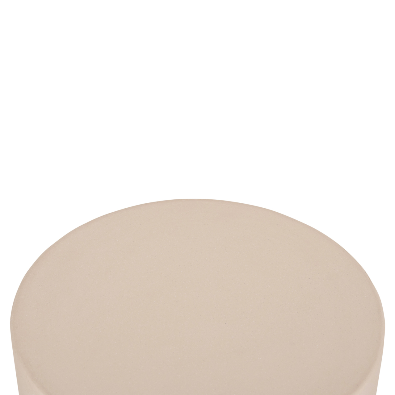 ROUND SIDE TABLE KYOKO HM6592.02 BEIGE FIBER CEMENT Φ40x43Hcm [6]