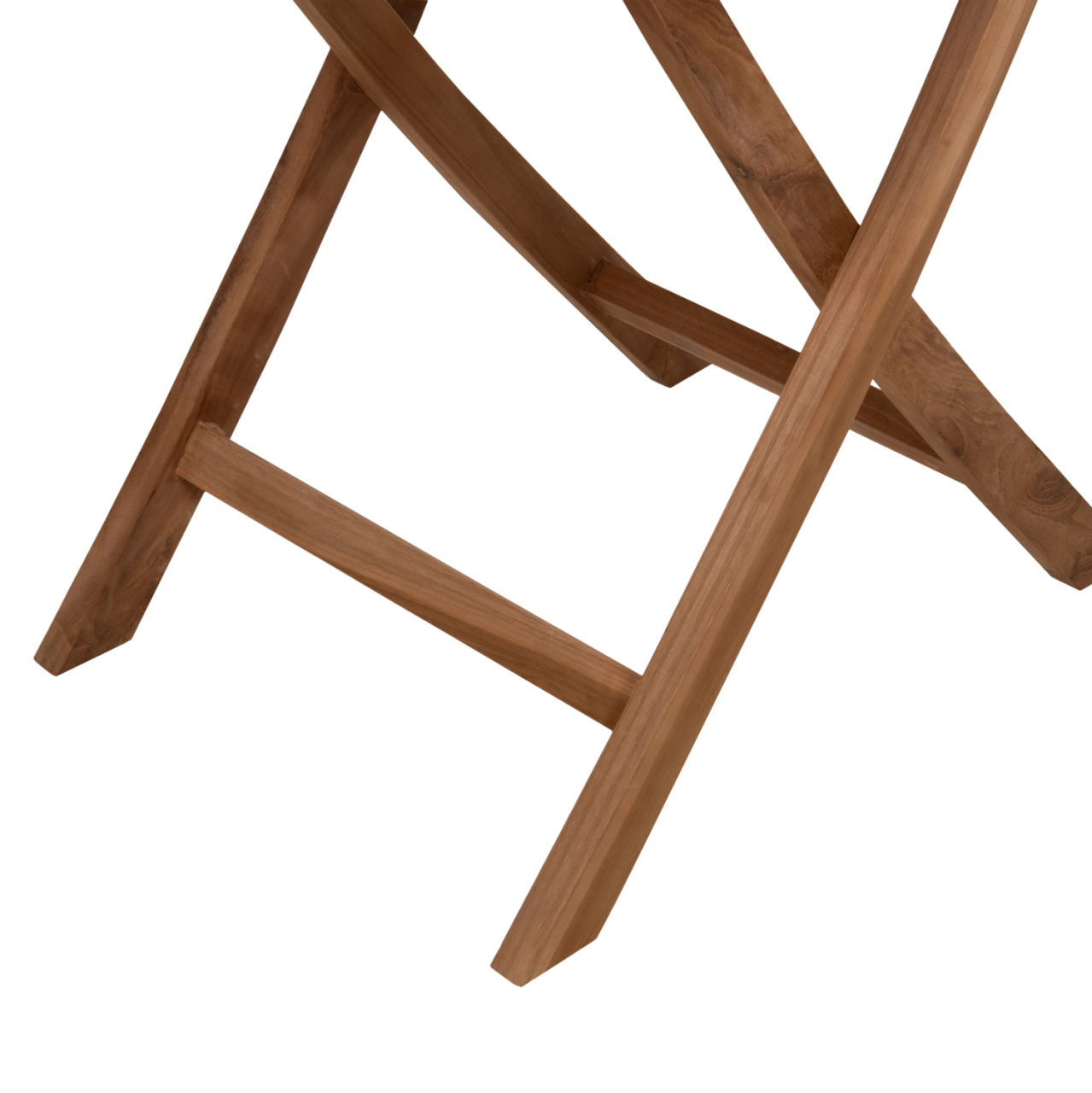 ROUND TABLE FOLDING KENDALL HM9543 TEAK WOOD IN NATURAL COLOR Φ106x73,5Hcm. [6]