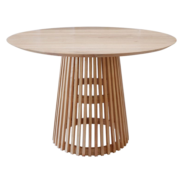 ROUND TABLE FRANTZ MINDI WOOD NATURAL COLOR Φ150x78.5Hcm.HM9457.01 [2]