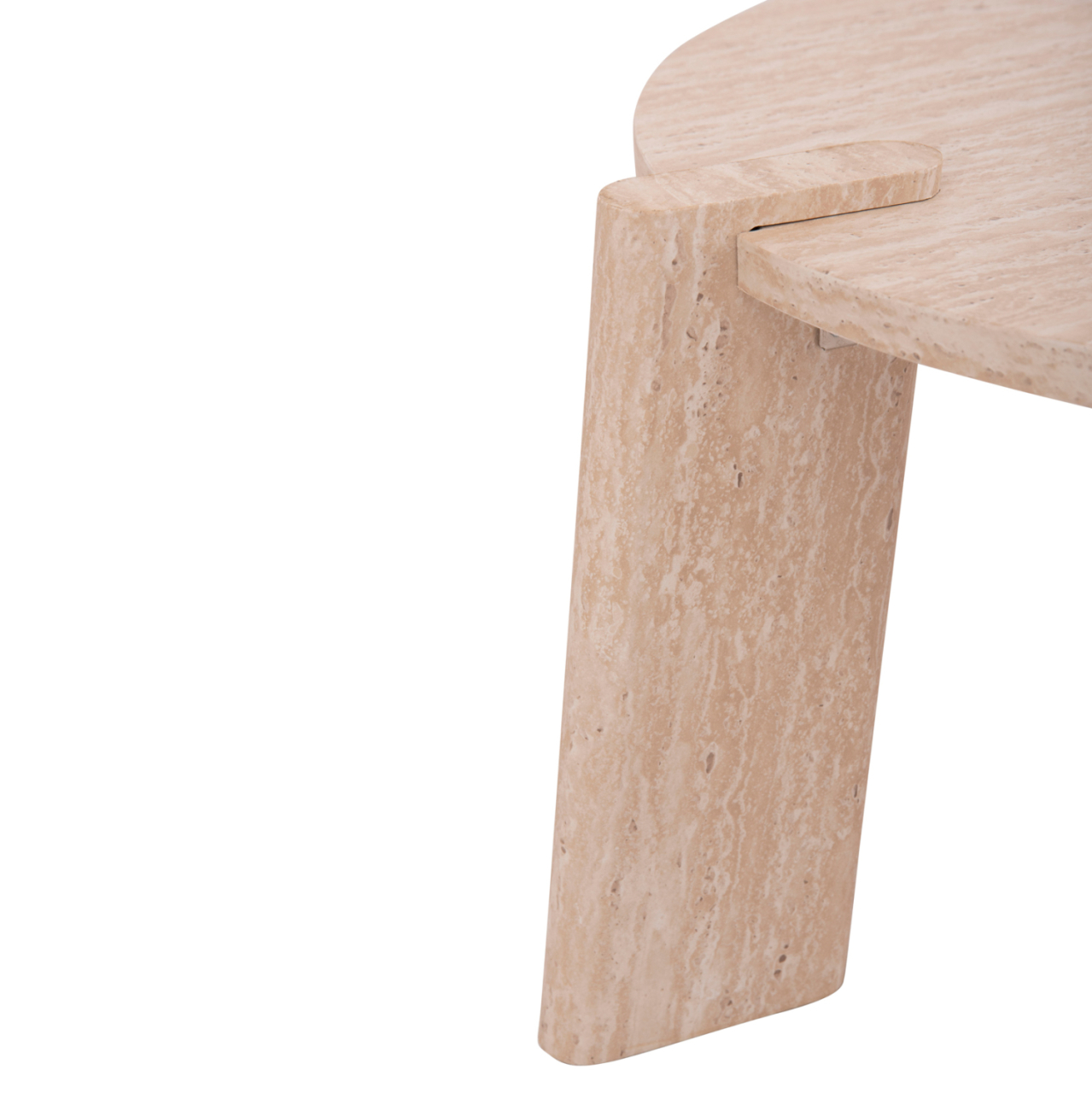 SET 2PCS COFFEE TABLES EQUIL HM9943.01 MDF WITH MELAMINE COVER-NATURAL WOOD COLOR 66x66cm + 87x87cm [5]