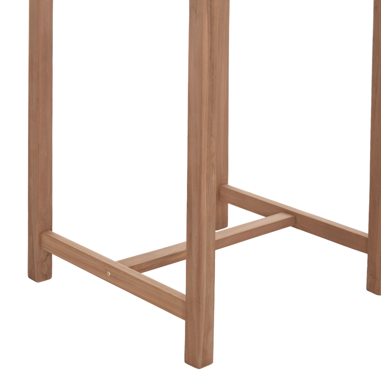 SET BAR TABLE WITH 2 BAR STOOLS PRESSCOT HM10918 TEAK WOOD IN NATURAL COLOR [6]