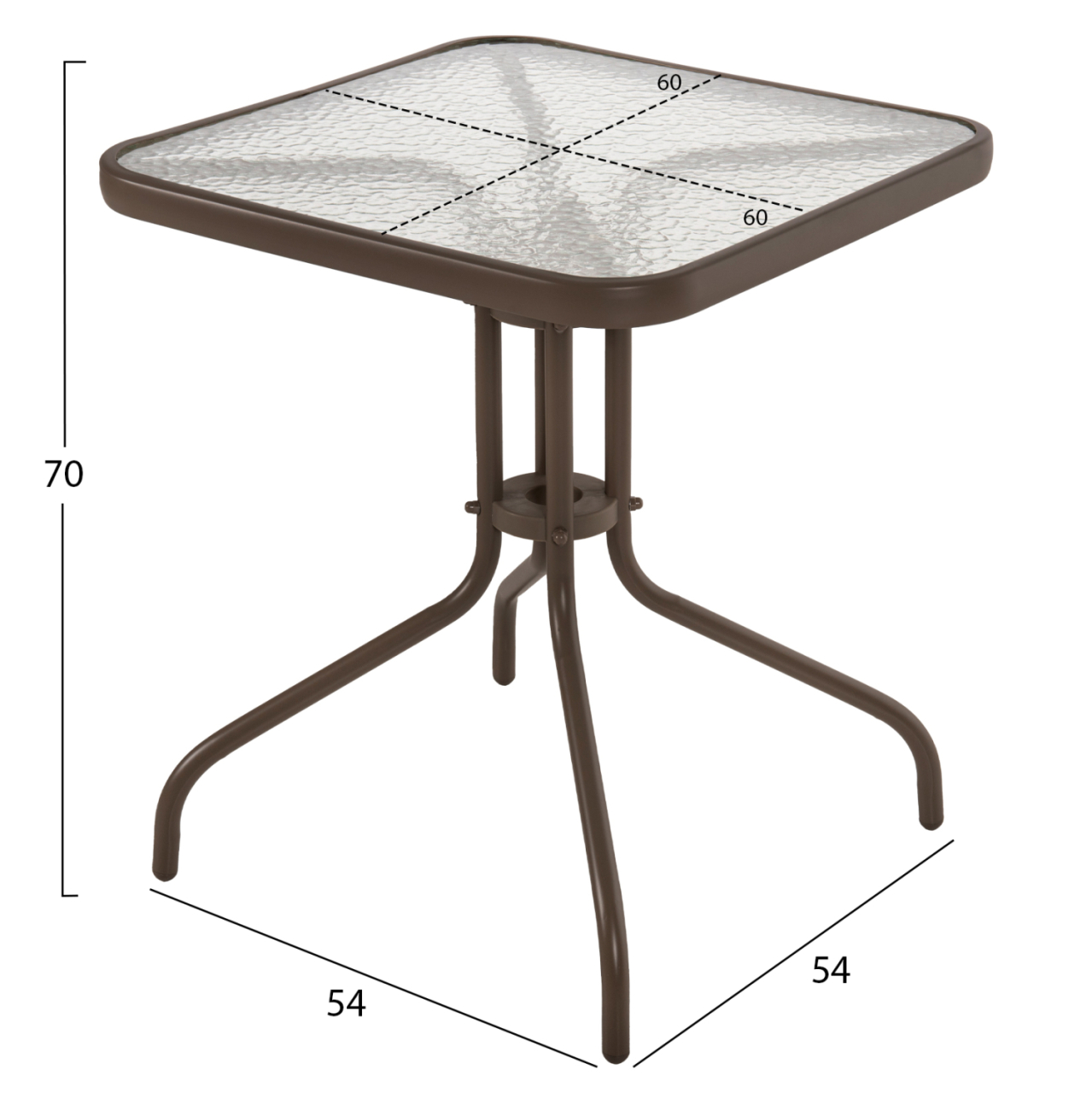 Set Dining Table 3 pieces Chairs and Table HM5183.02 [2]